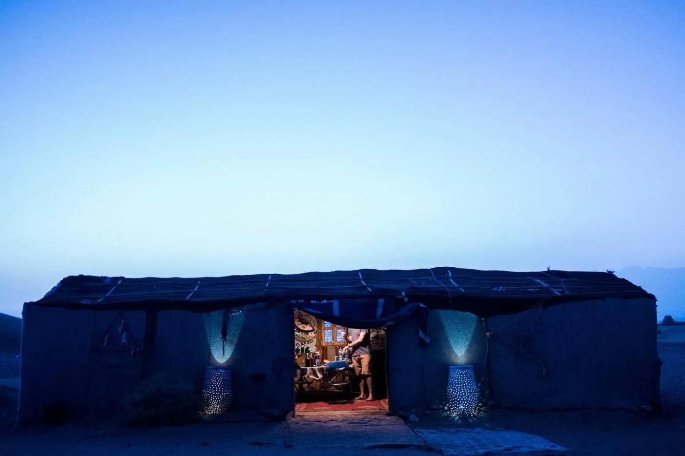 Property building in Tinfou desert camp