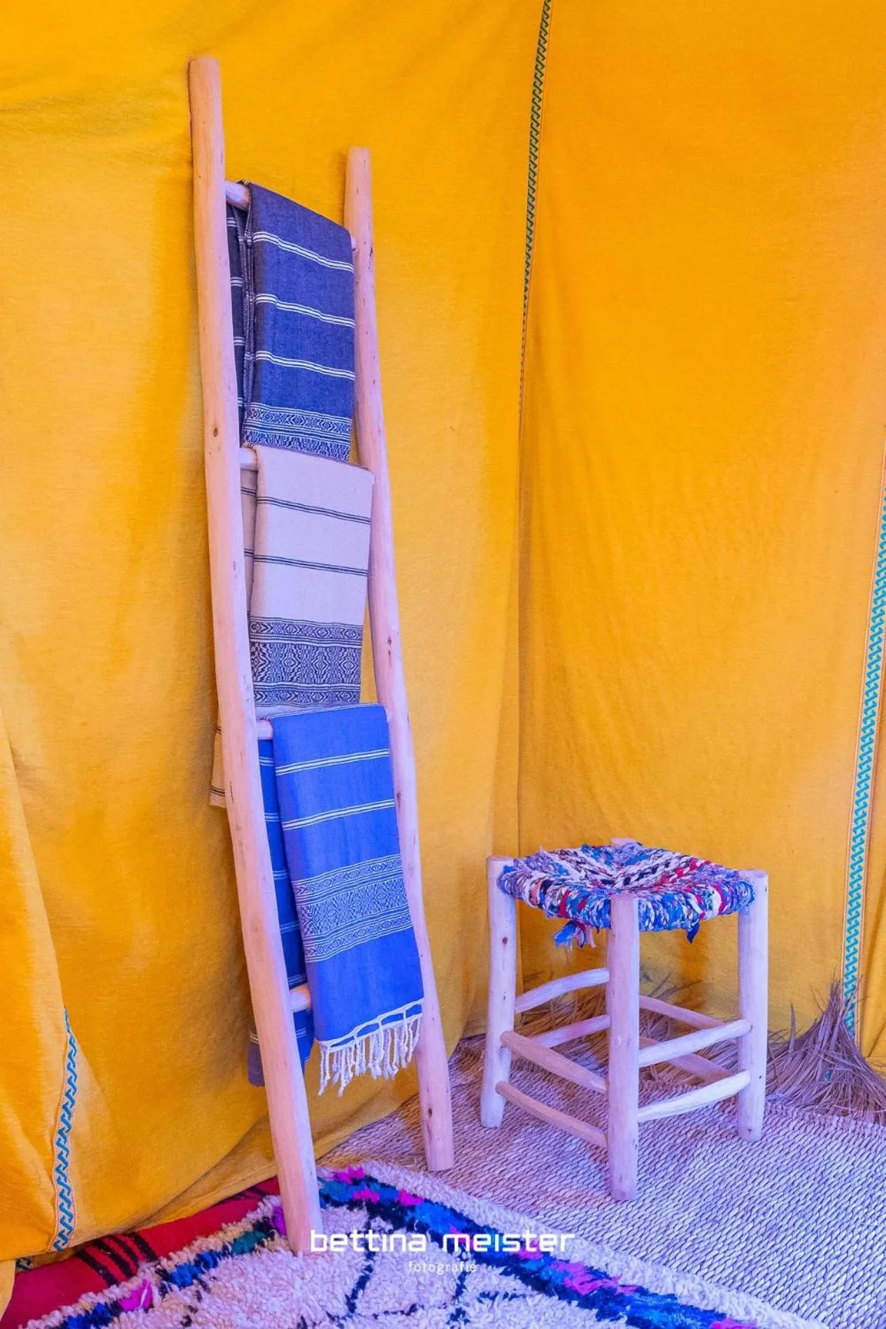 Bathroom in Tinfou desert camp