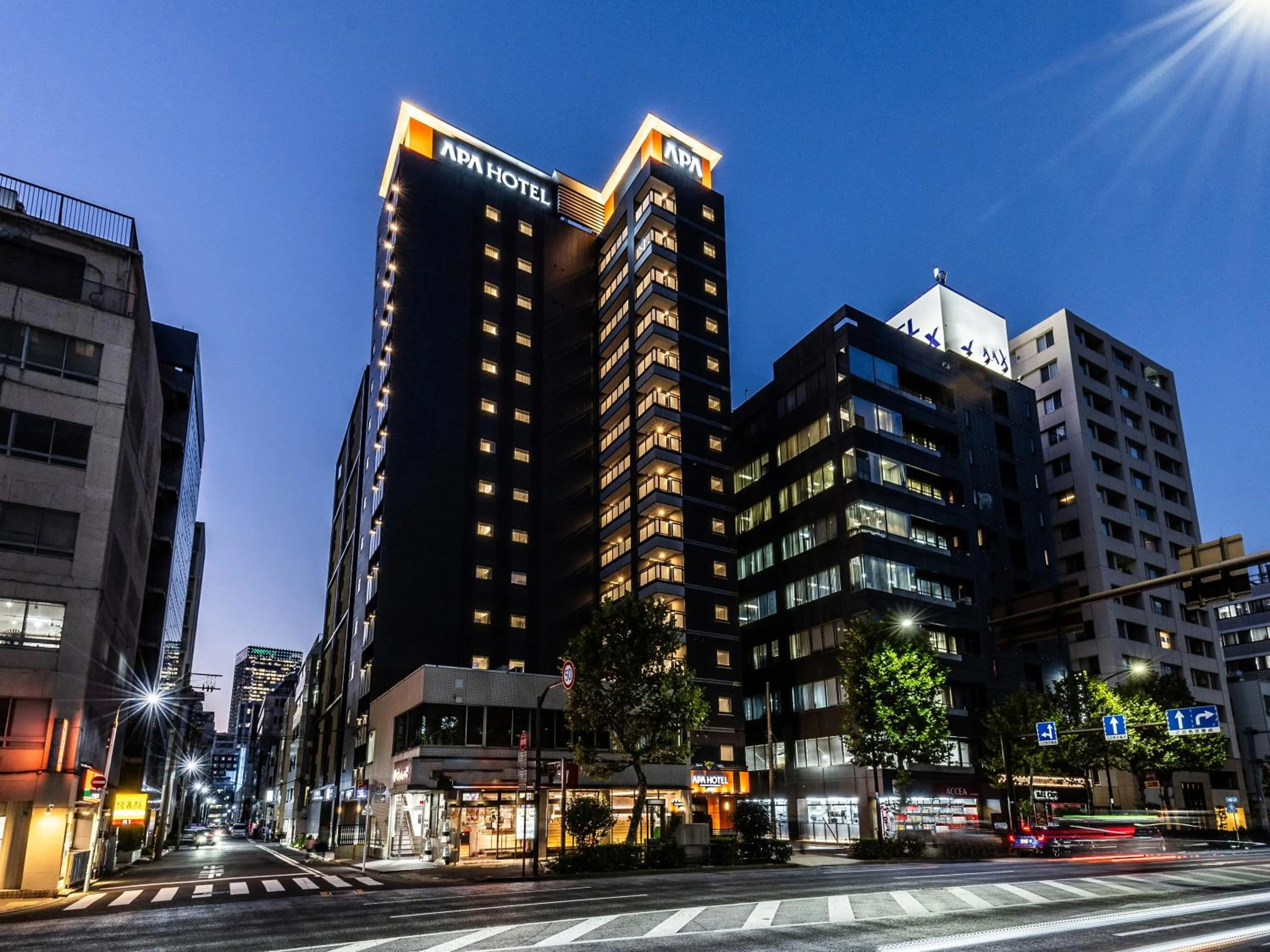 Property building in APA Hotel Kayabacho Hachobori Ekimae