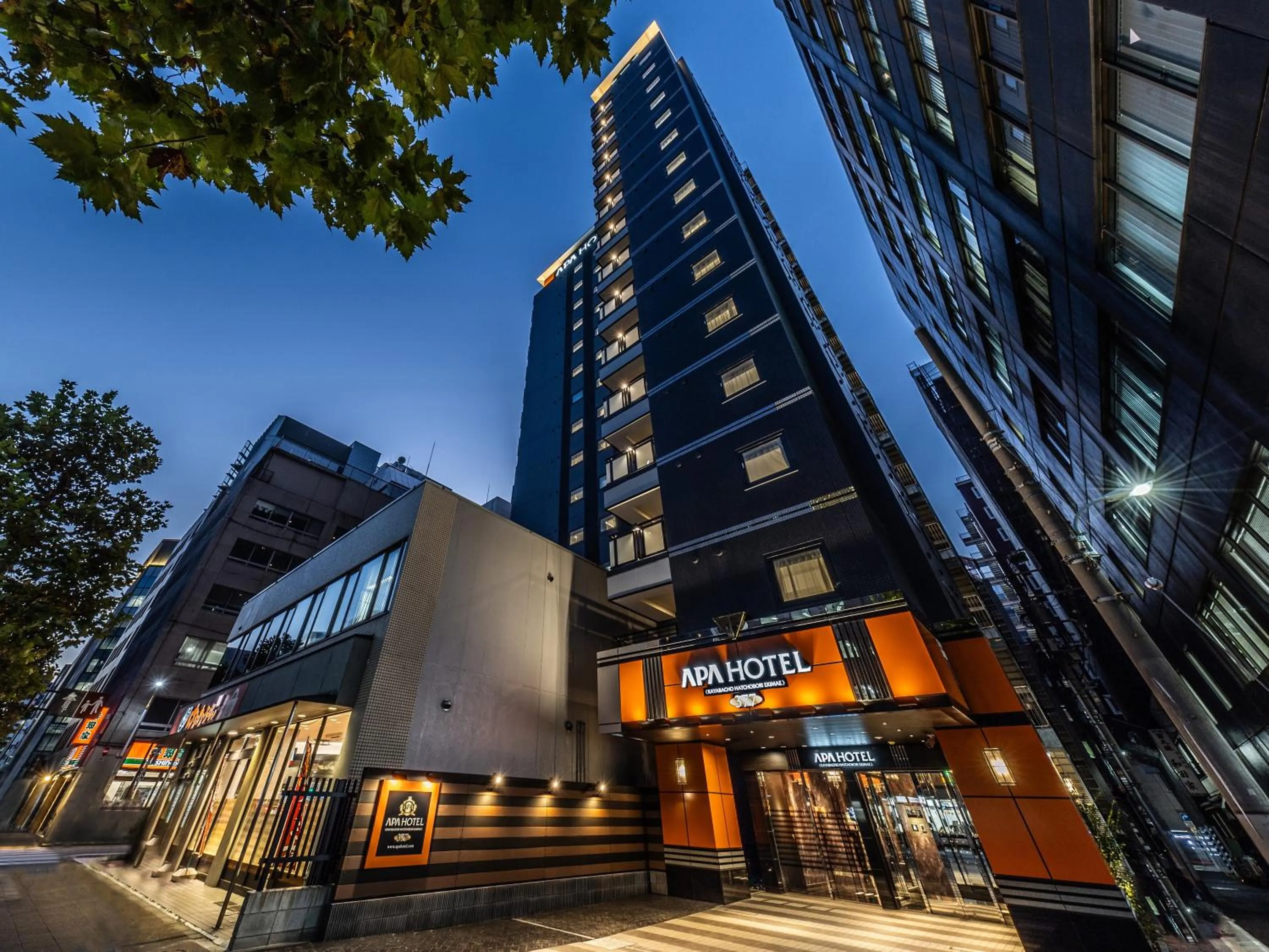 Property building in APA Hotel Kayabacho Hachobori Ekimae