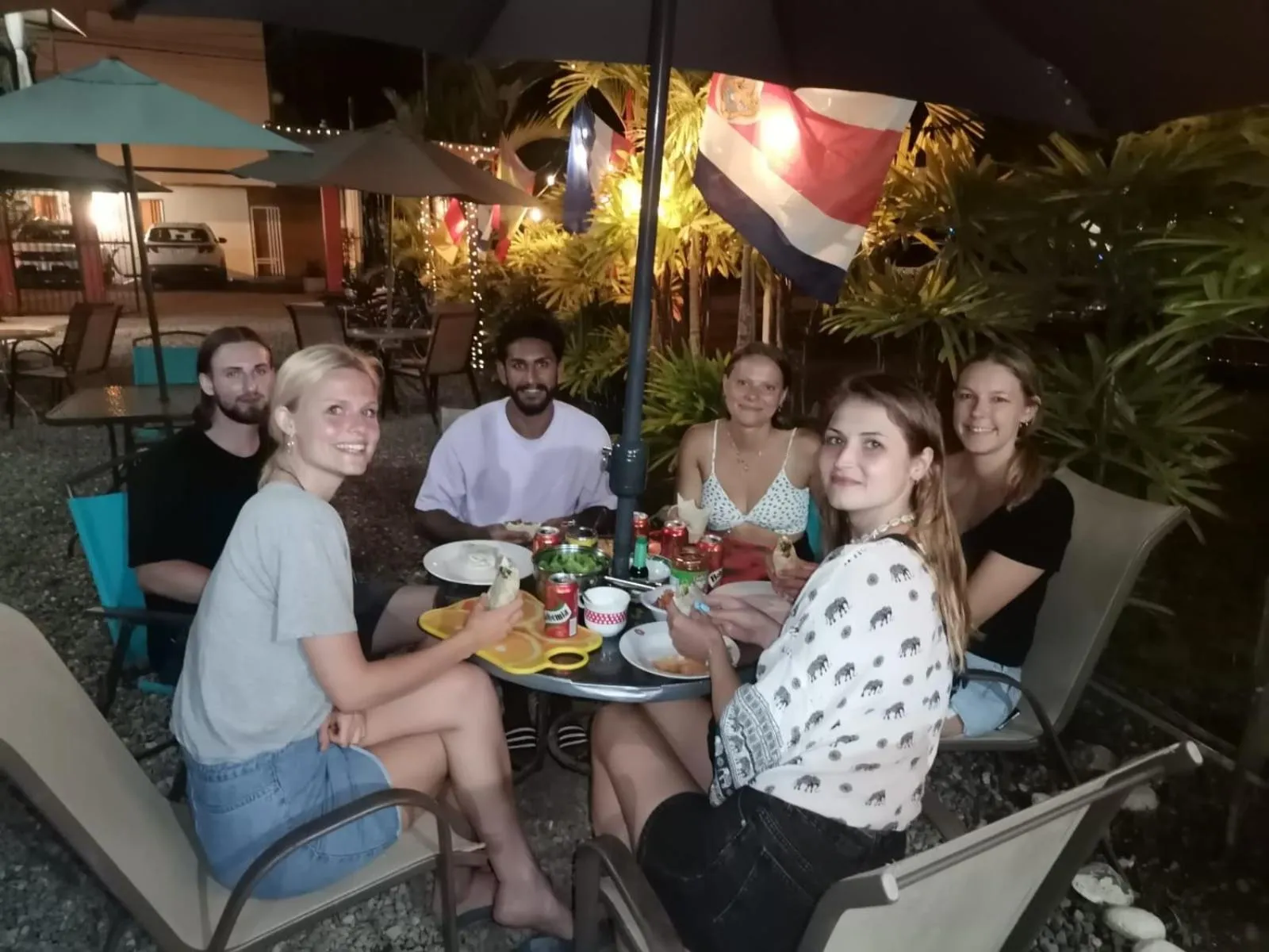 Patio in Roca Mar ROCAWELCH Puerto Viejo