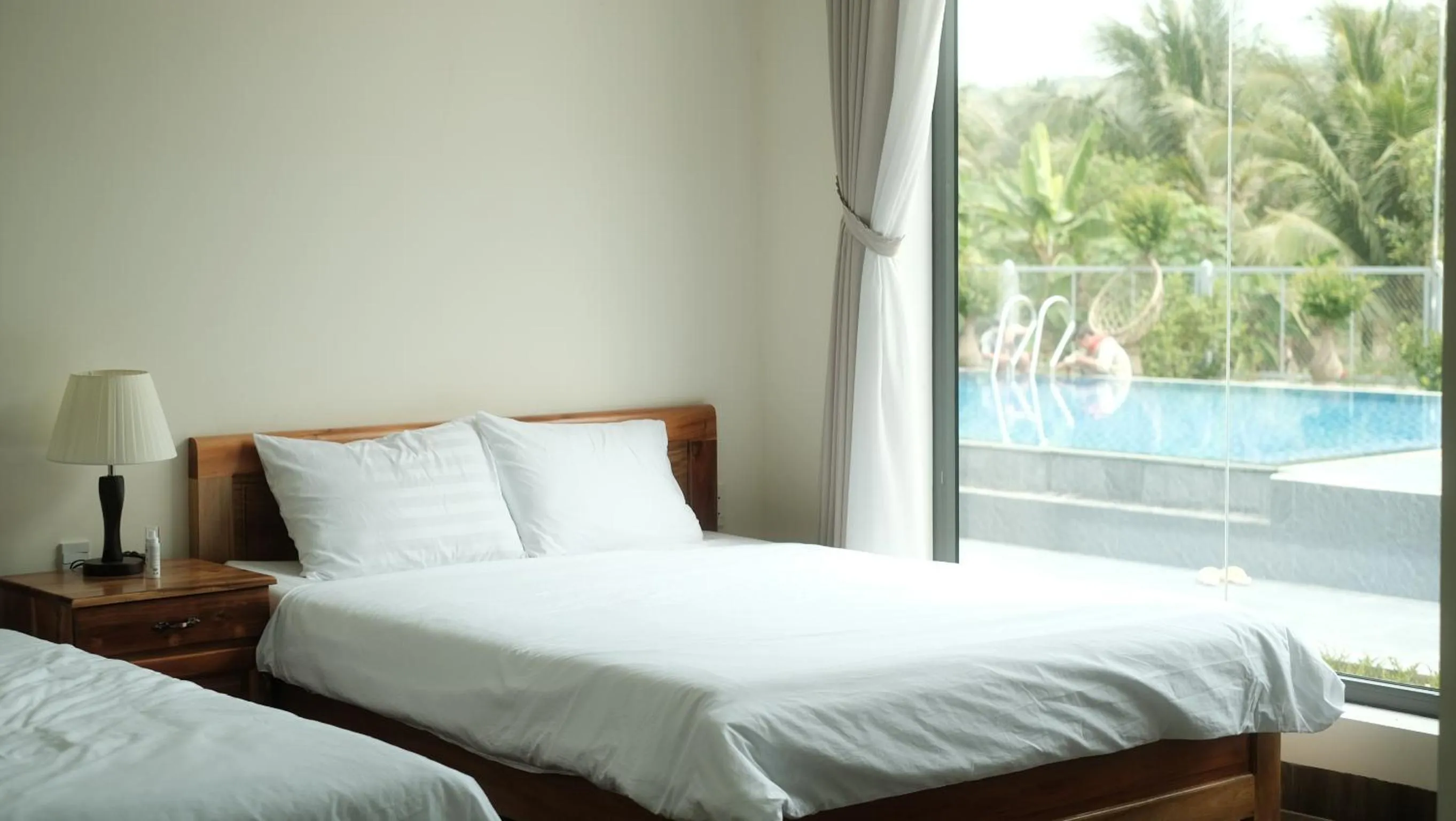 Bed in Hoàng Đô Hotel