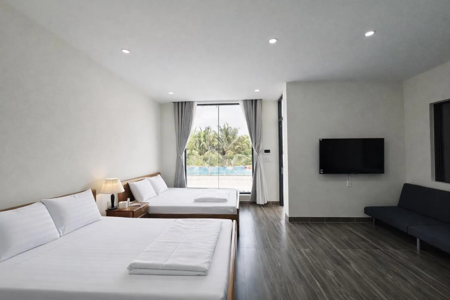 Bed in Hoàng Đô Hotel