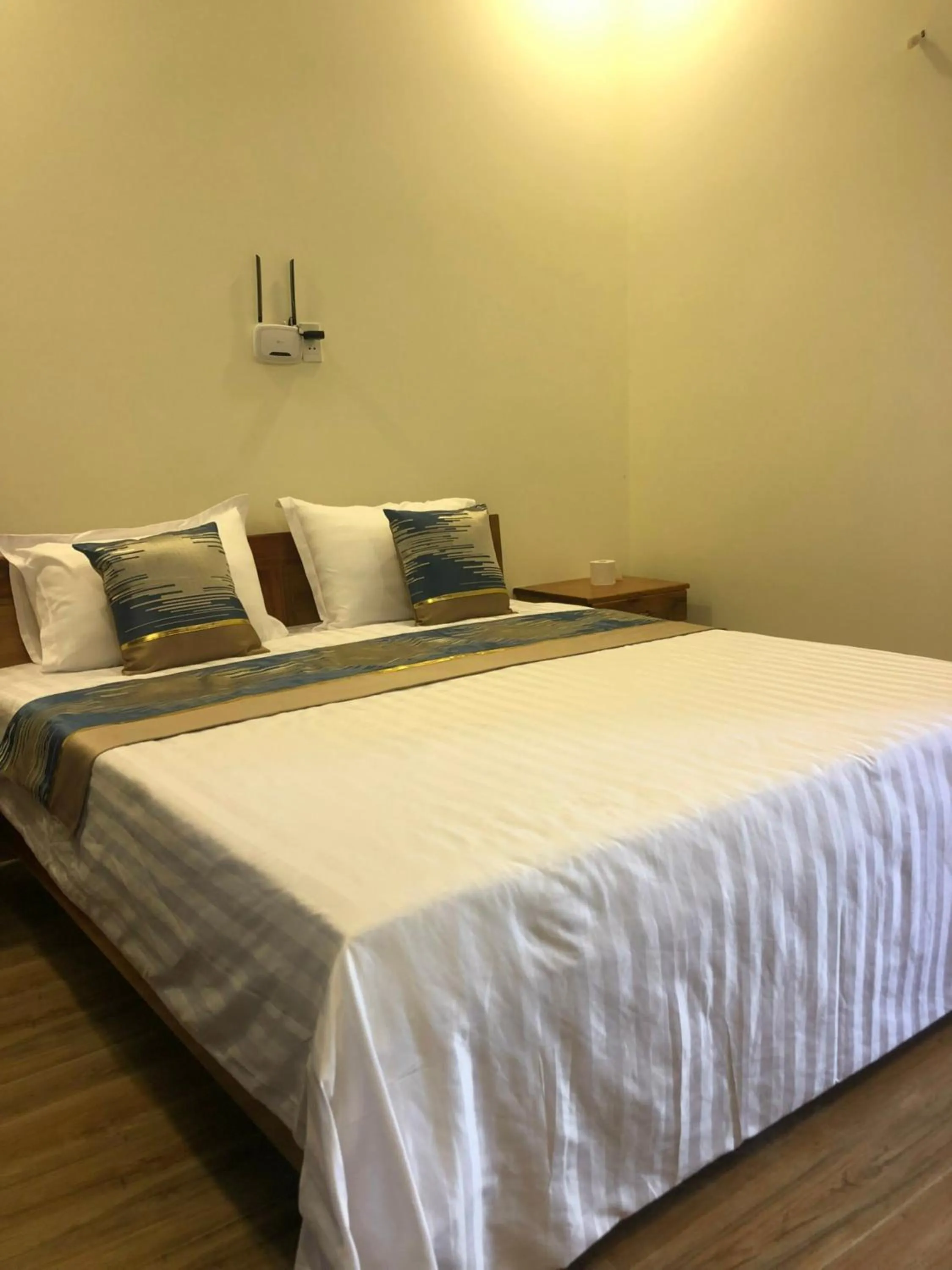 Photo of the whole room, Bed in Hoàng Đô Hotel