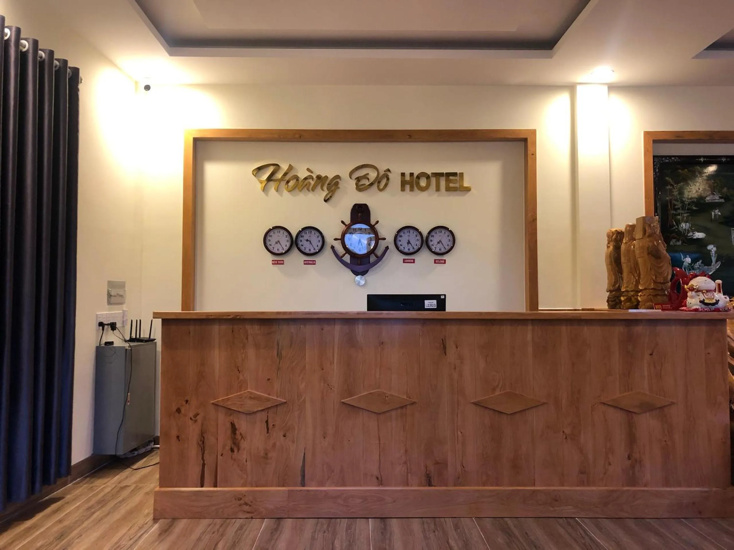 Lobby or reception in Hoàng Đô Hotel