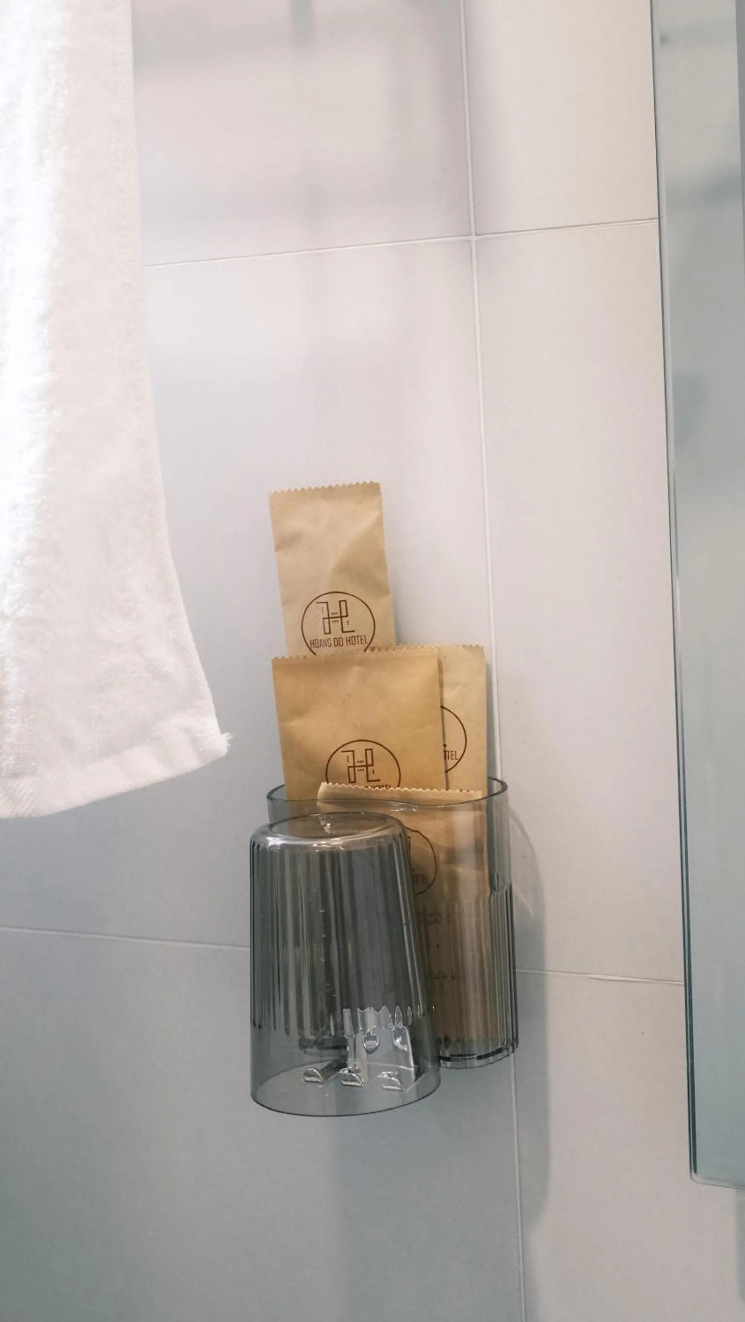 Bathroom in Hoàng Đô Hotel