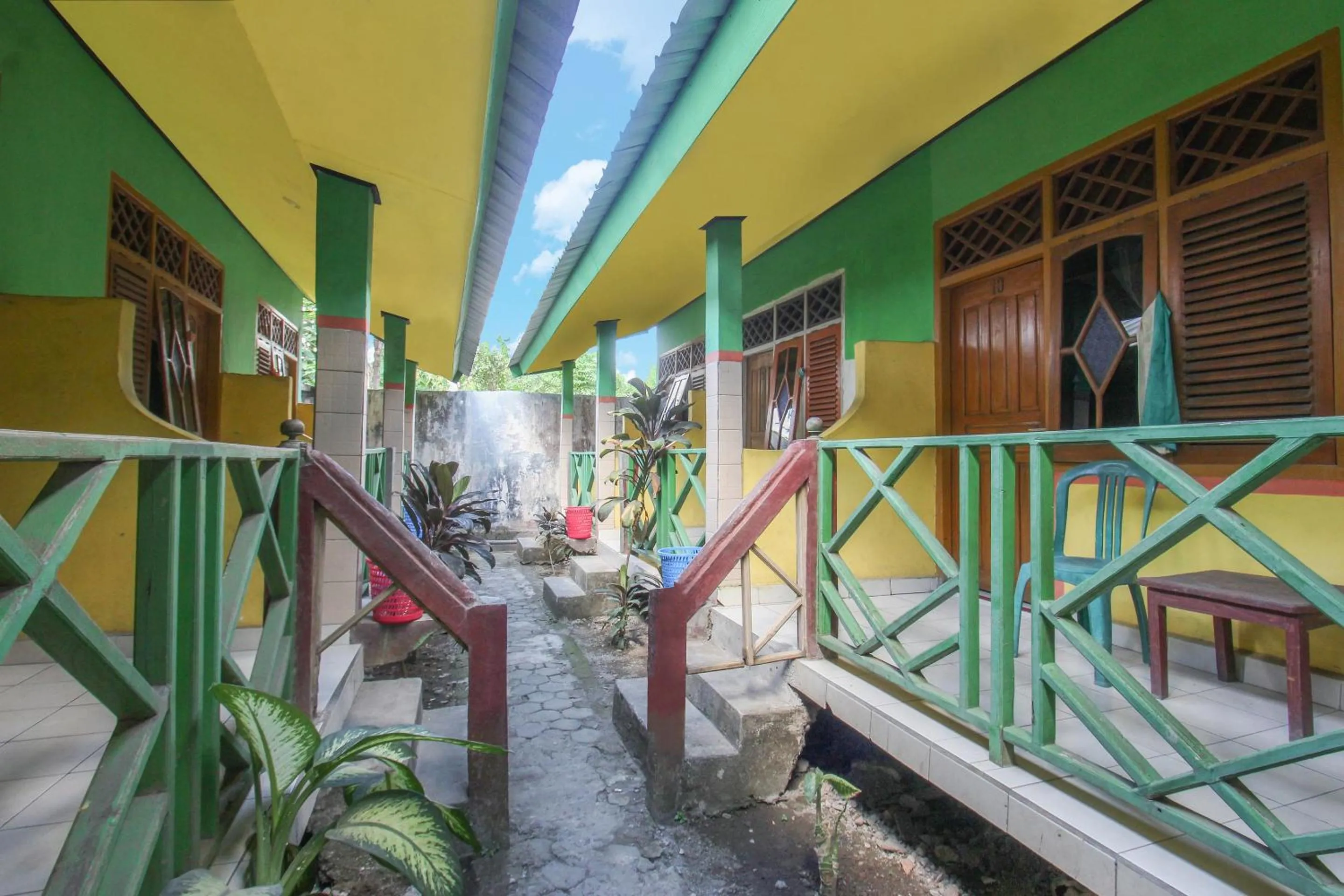 Garden in Hotel O Jayanni