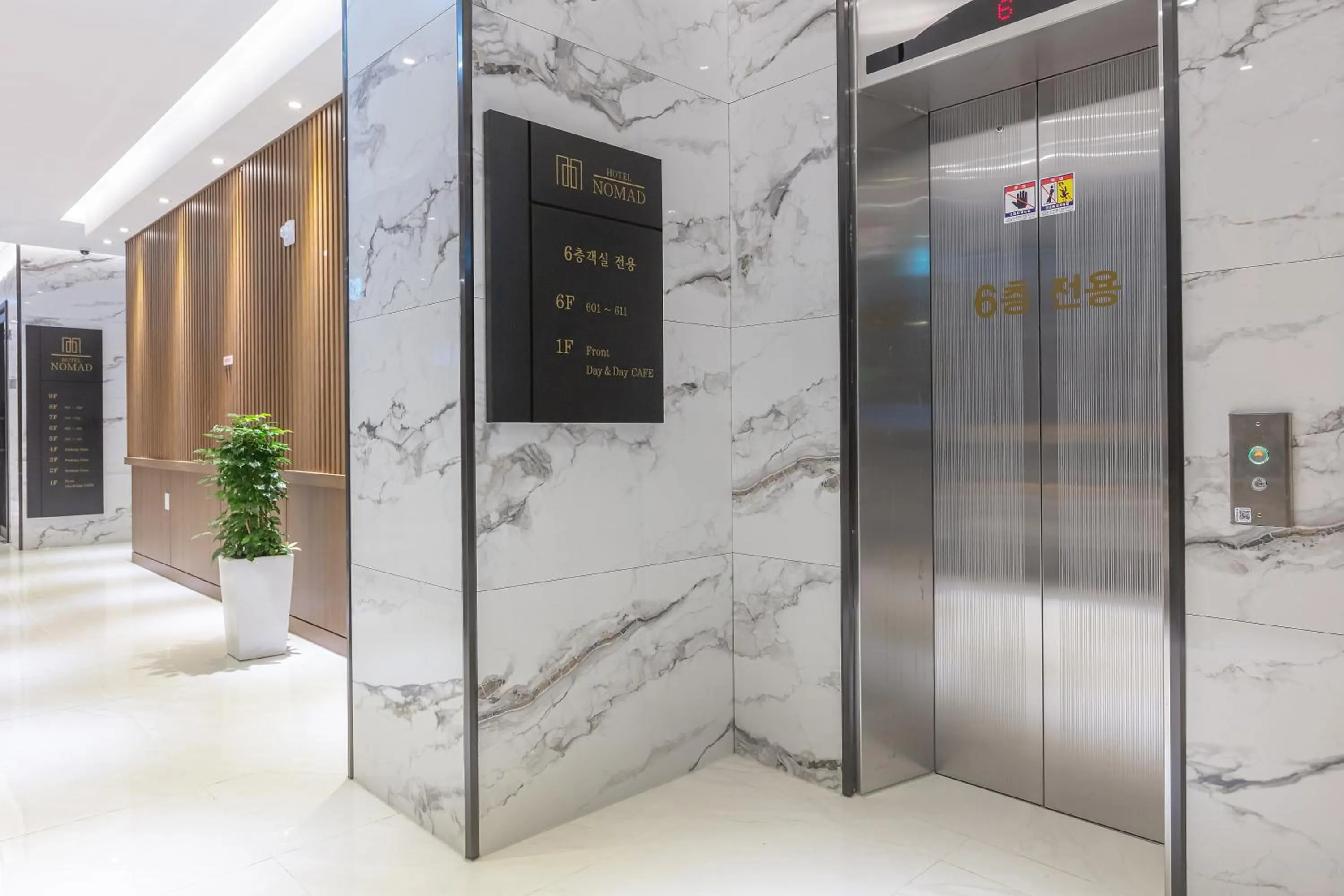 elevator in NOMAD HOTEL