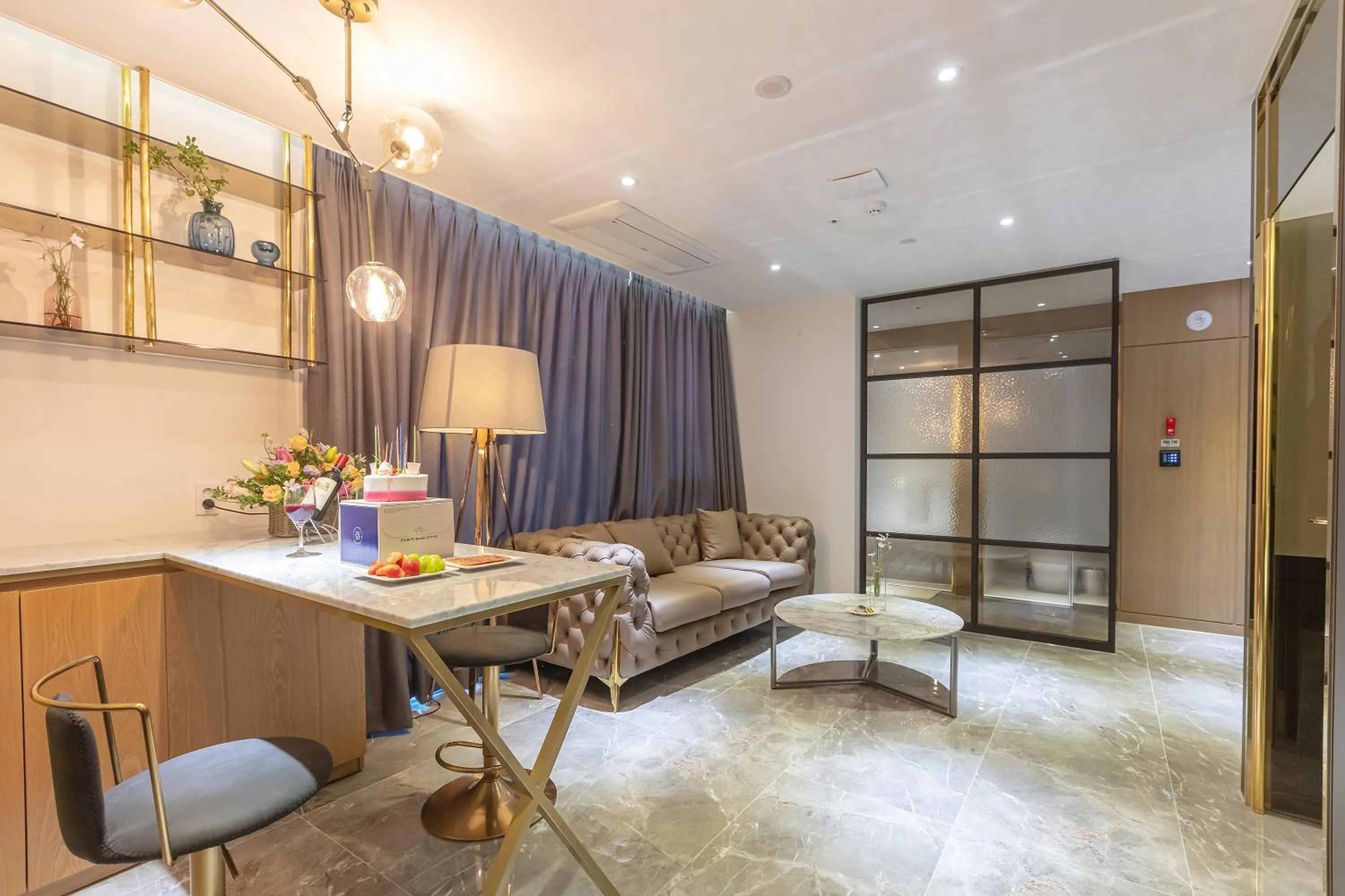 Seating area in NOMAD HOTEL