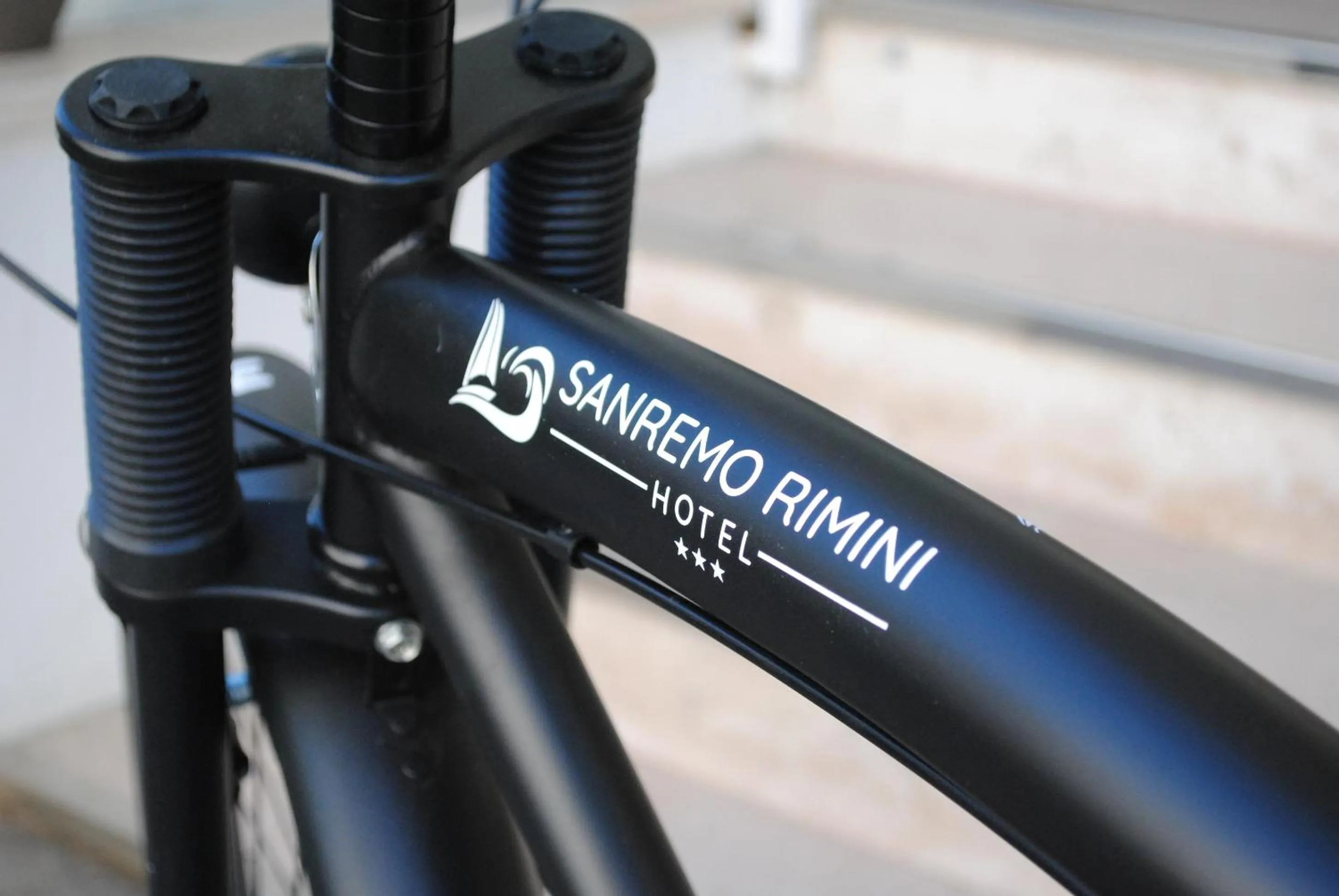 Property logo or sign in Hotel Sanremo