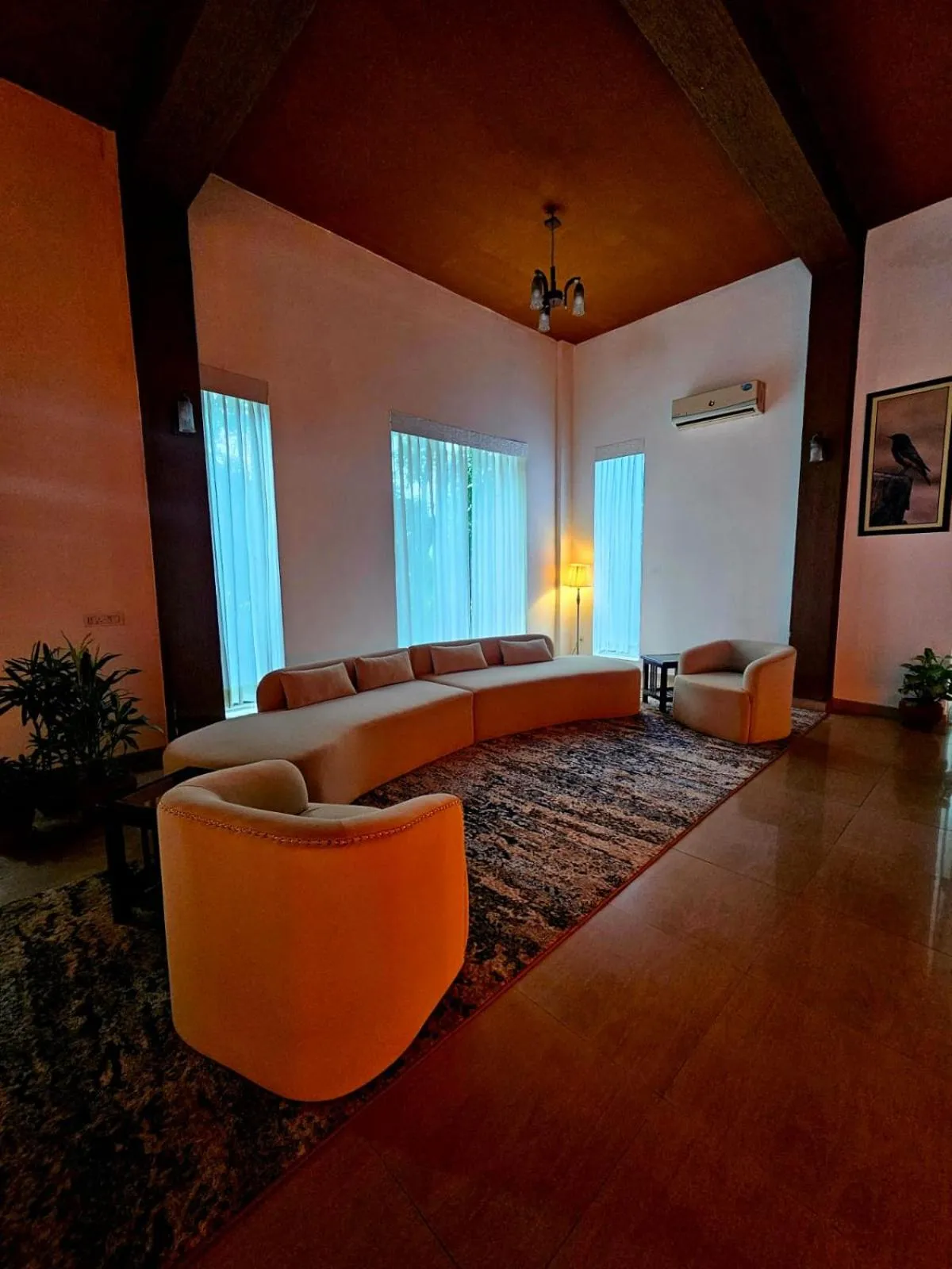 Seating area in Corbett Tusker Trail