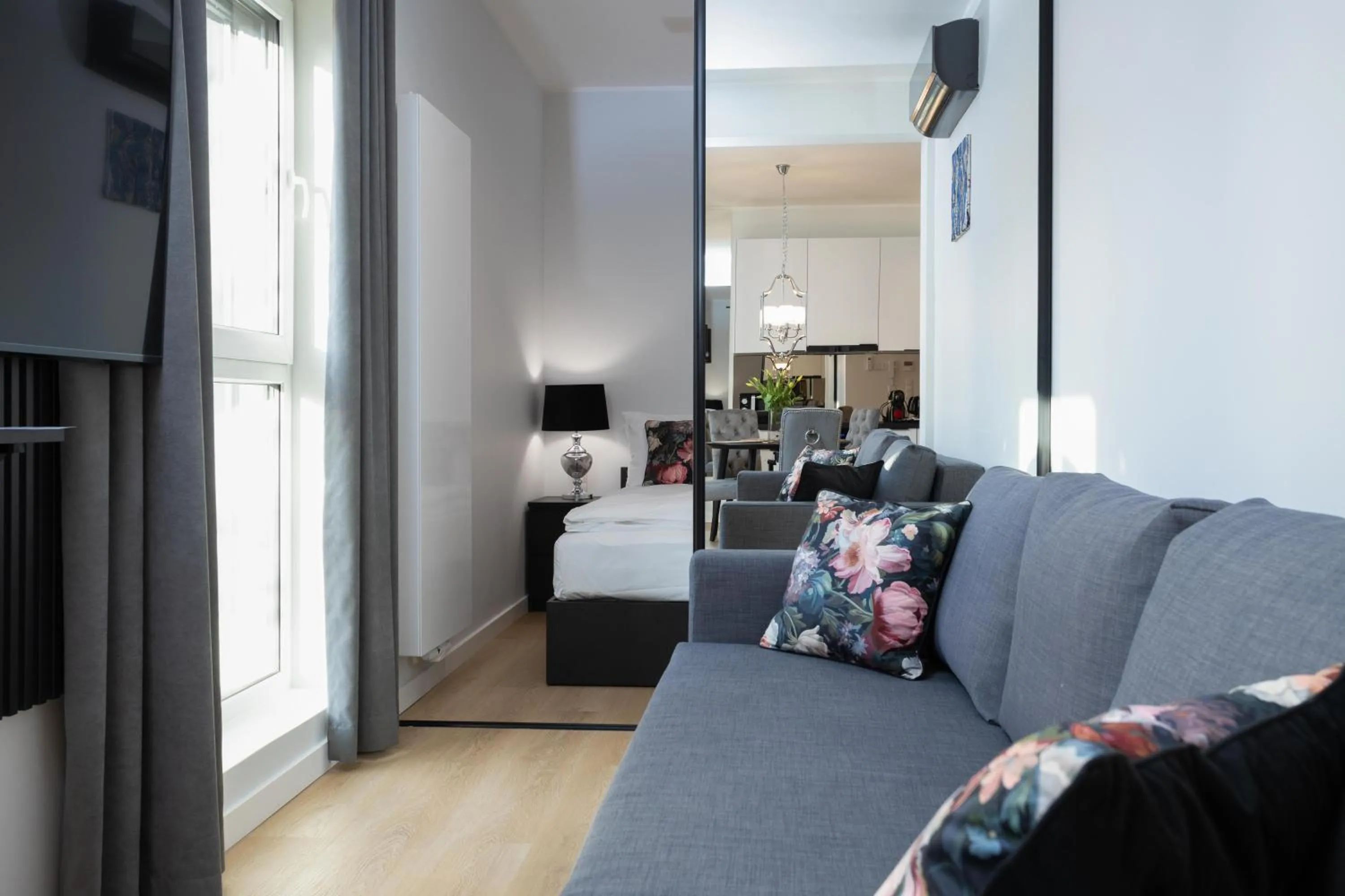 Seating area in Aparthotel City Break Plac Wolności 6