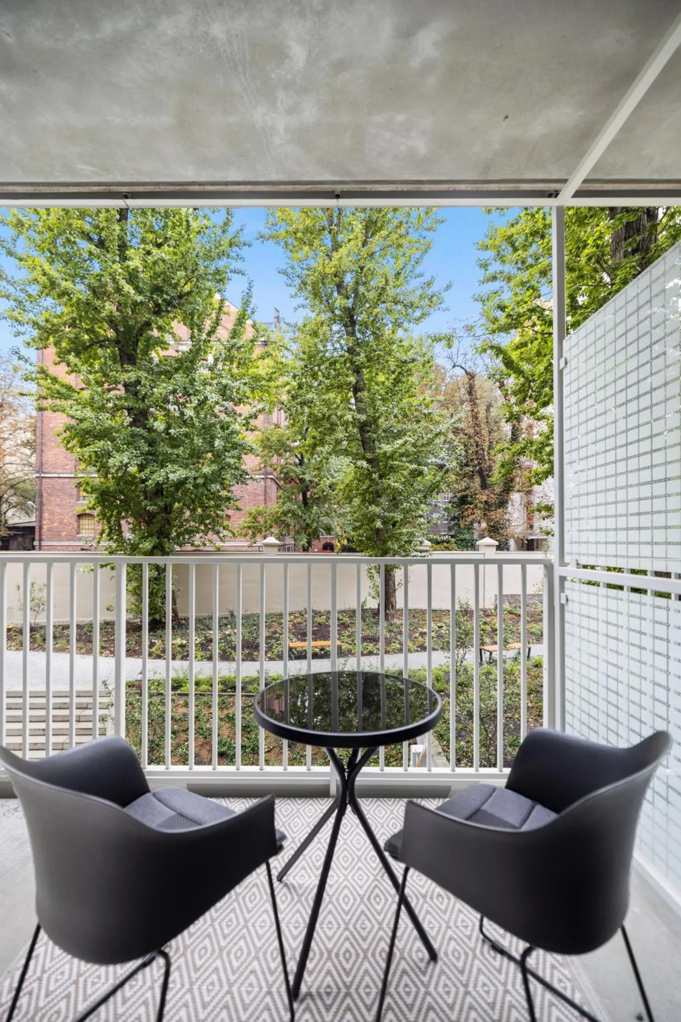 Balcony/Terrace in Aparthotel City Break Plac Wolności 6