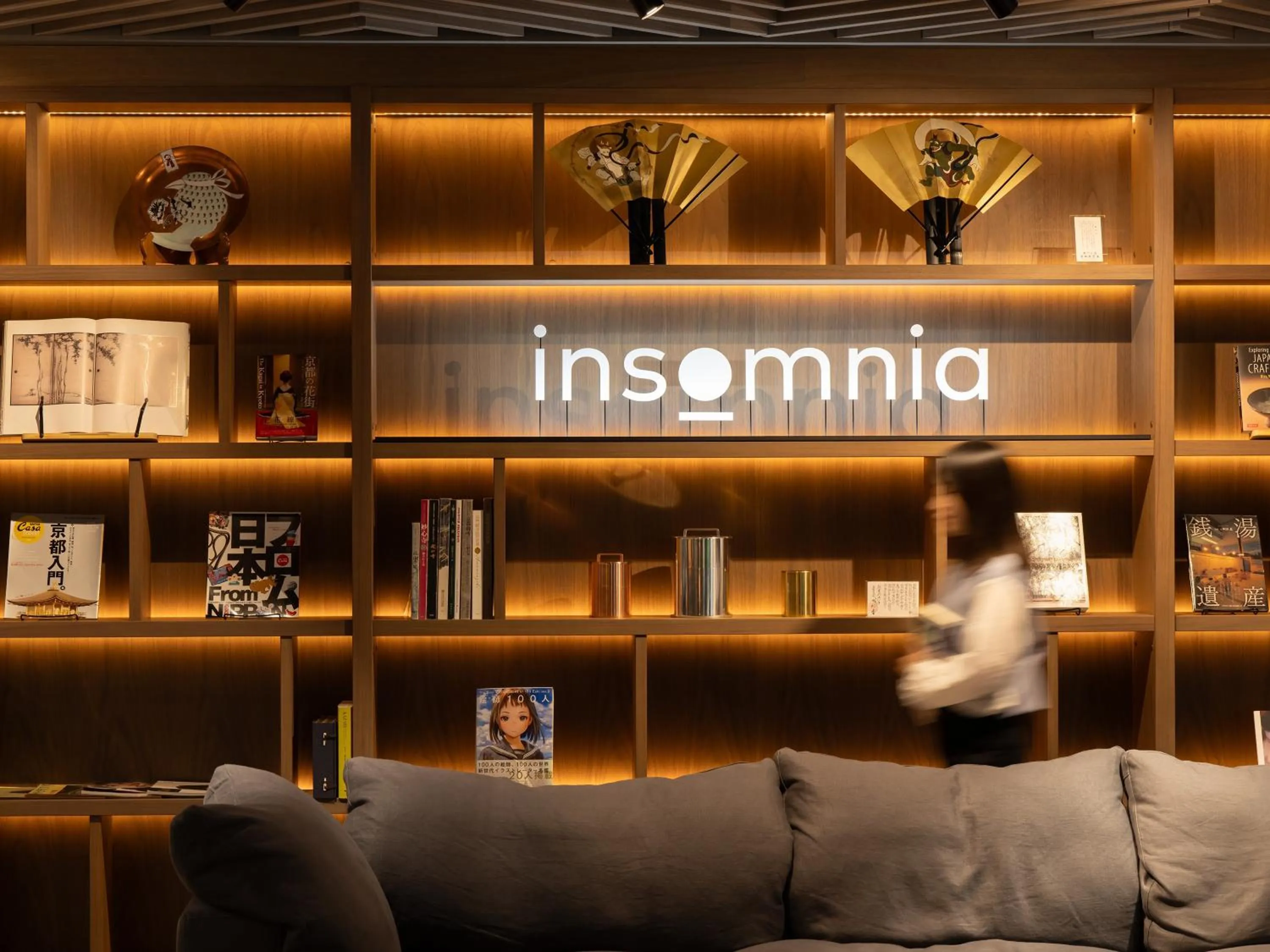 Lounge or bar in insomnia KYOTO OIKE