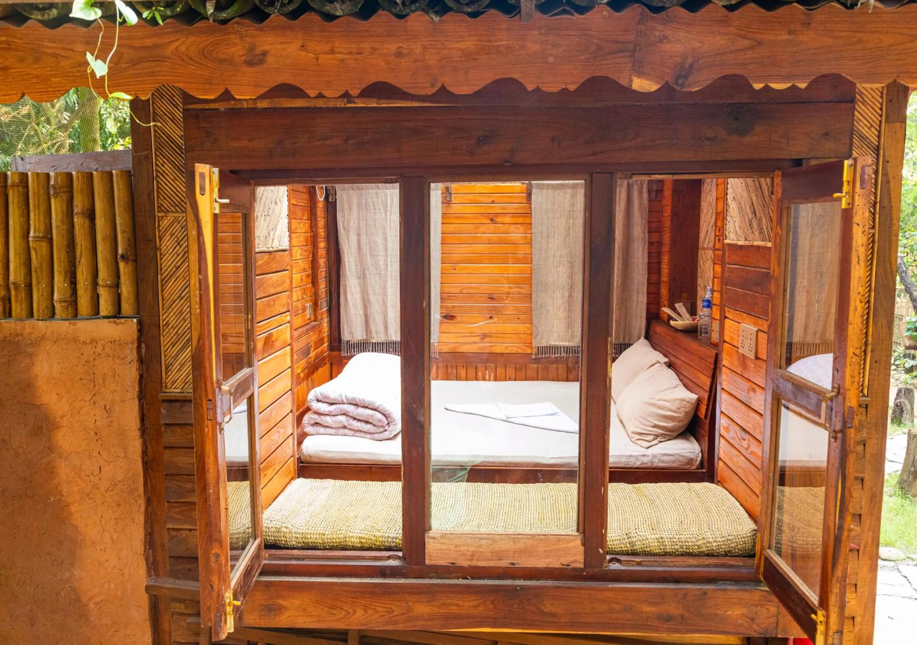 Bed in Bagaicha Adventure Resort