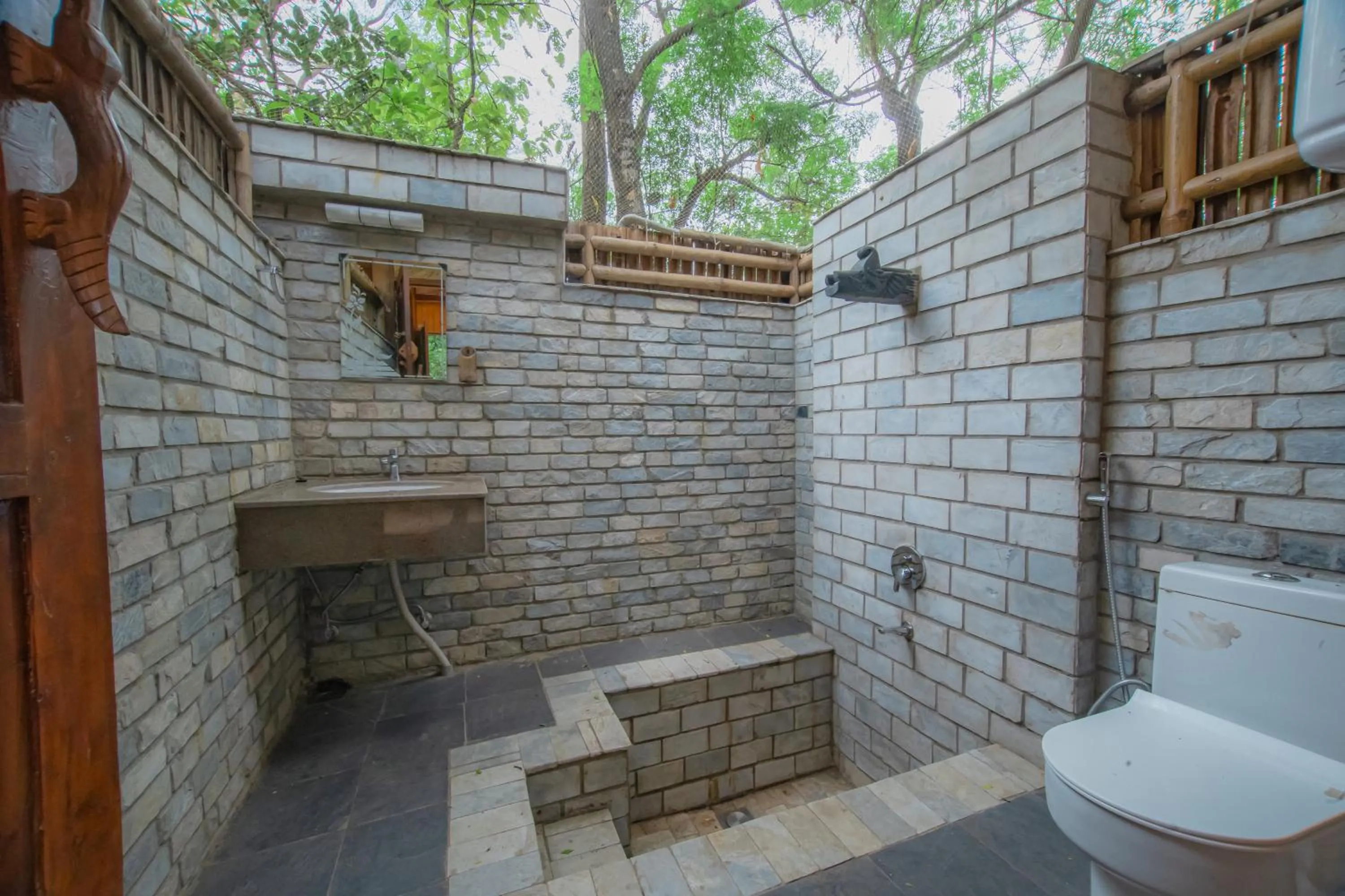 Bathroom in Bagaicha Adventure Resort