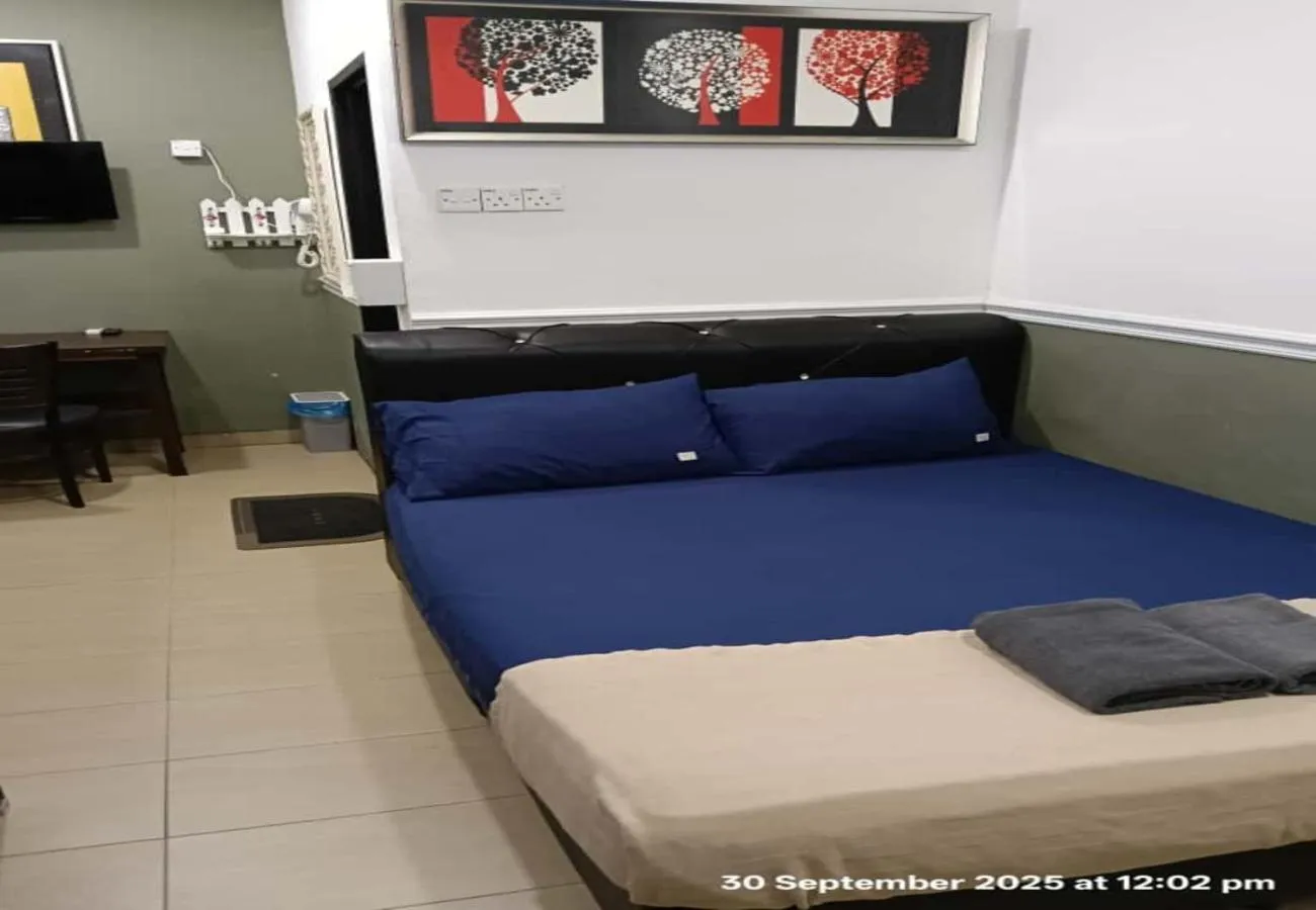 Bed in Hotel Seri Intan Tampin