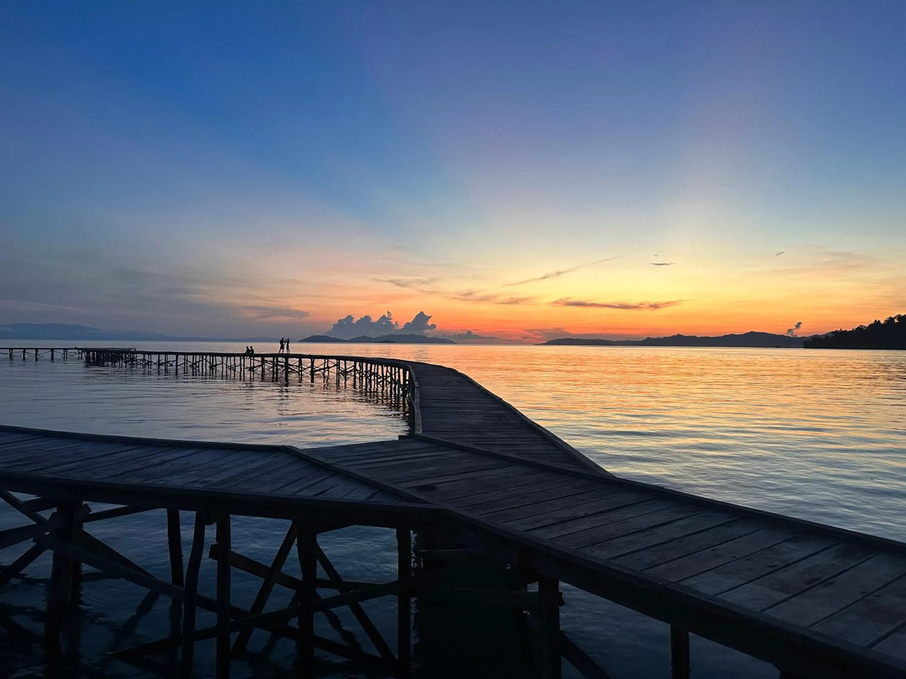 Sunset in Vogelkopf Resort