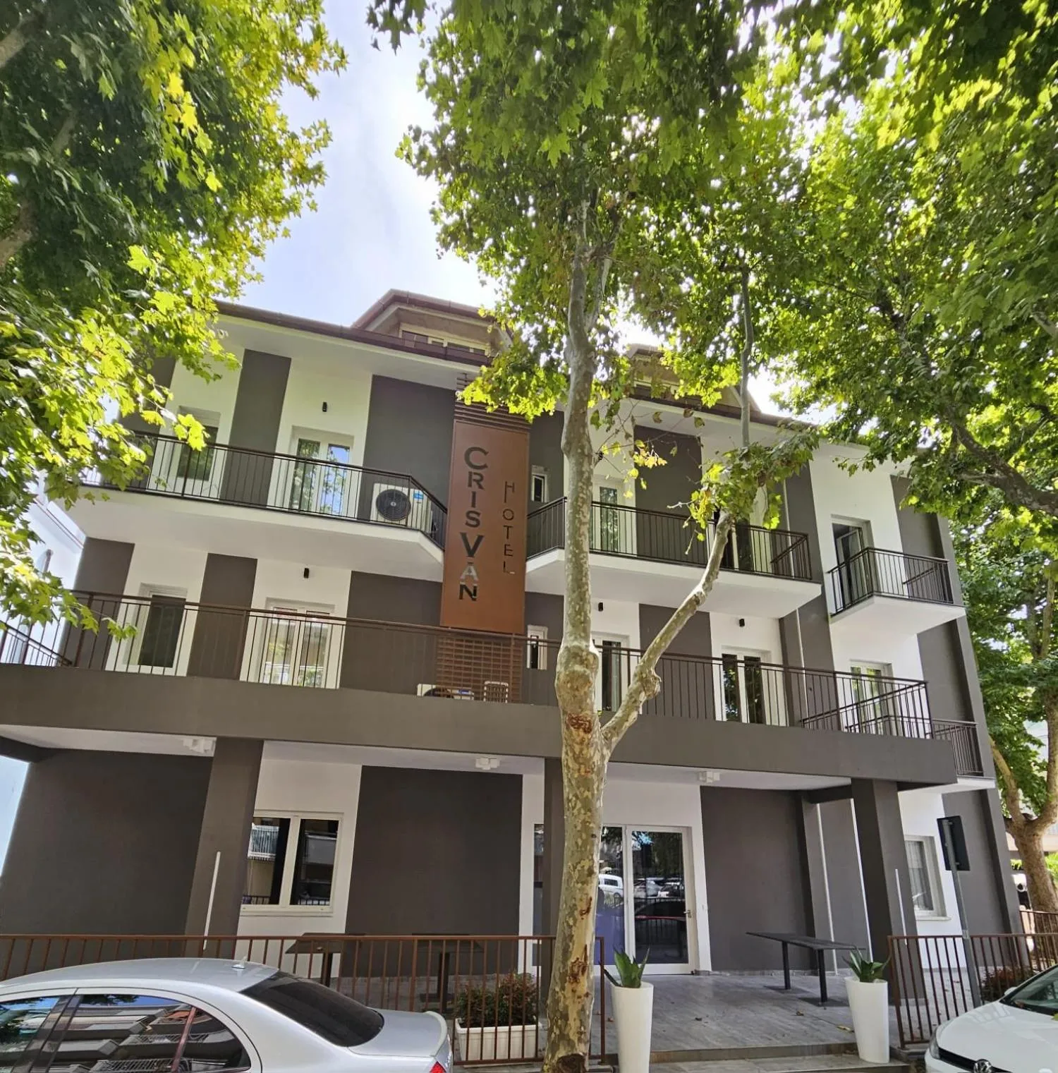 Property building in Hotel apartments Crisvan