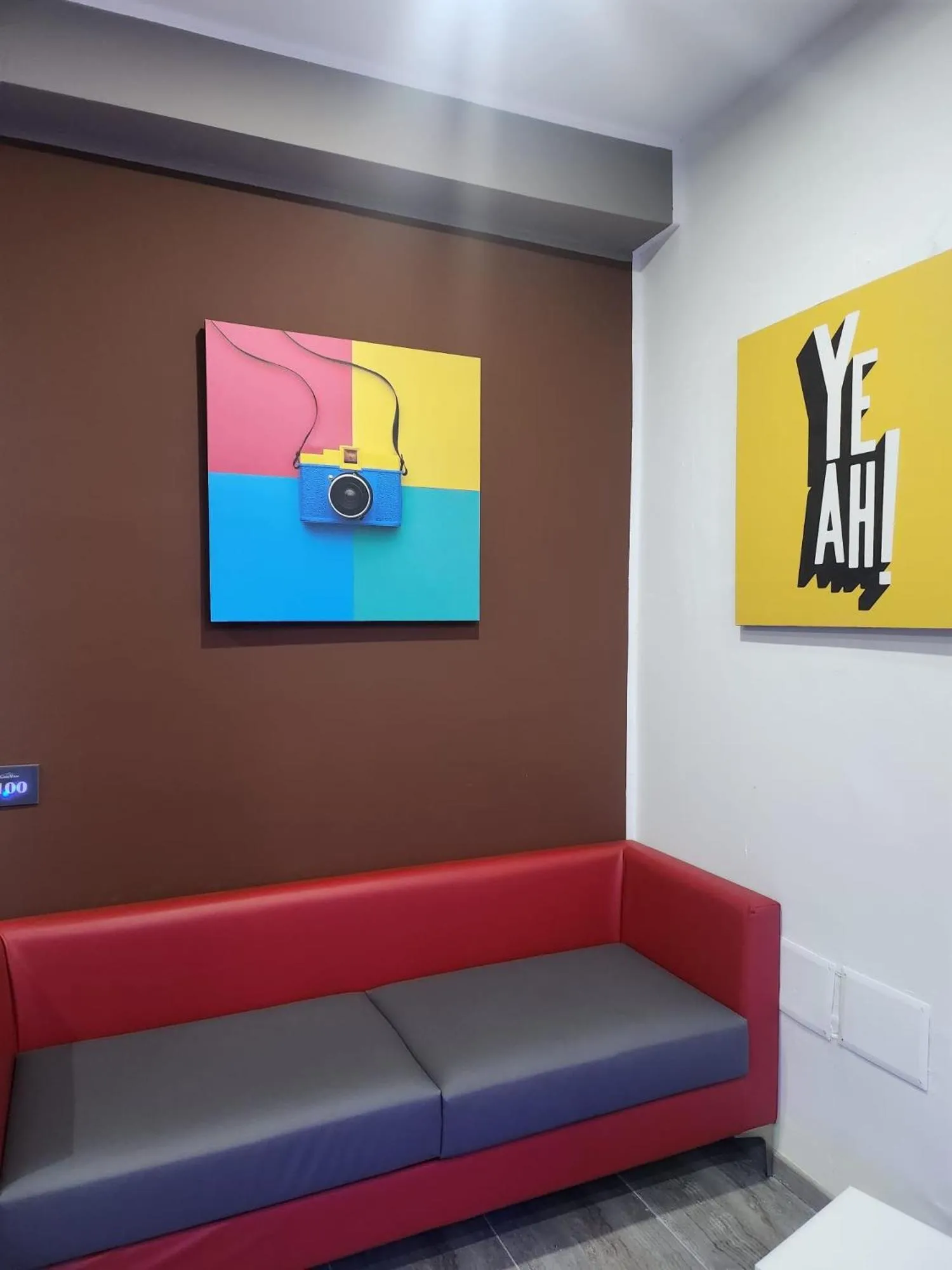 Lobby or reception in Hotel apartments Crisvan