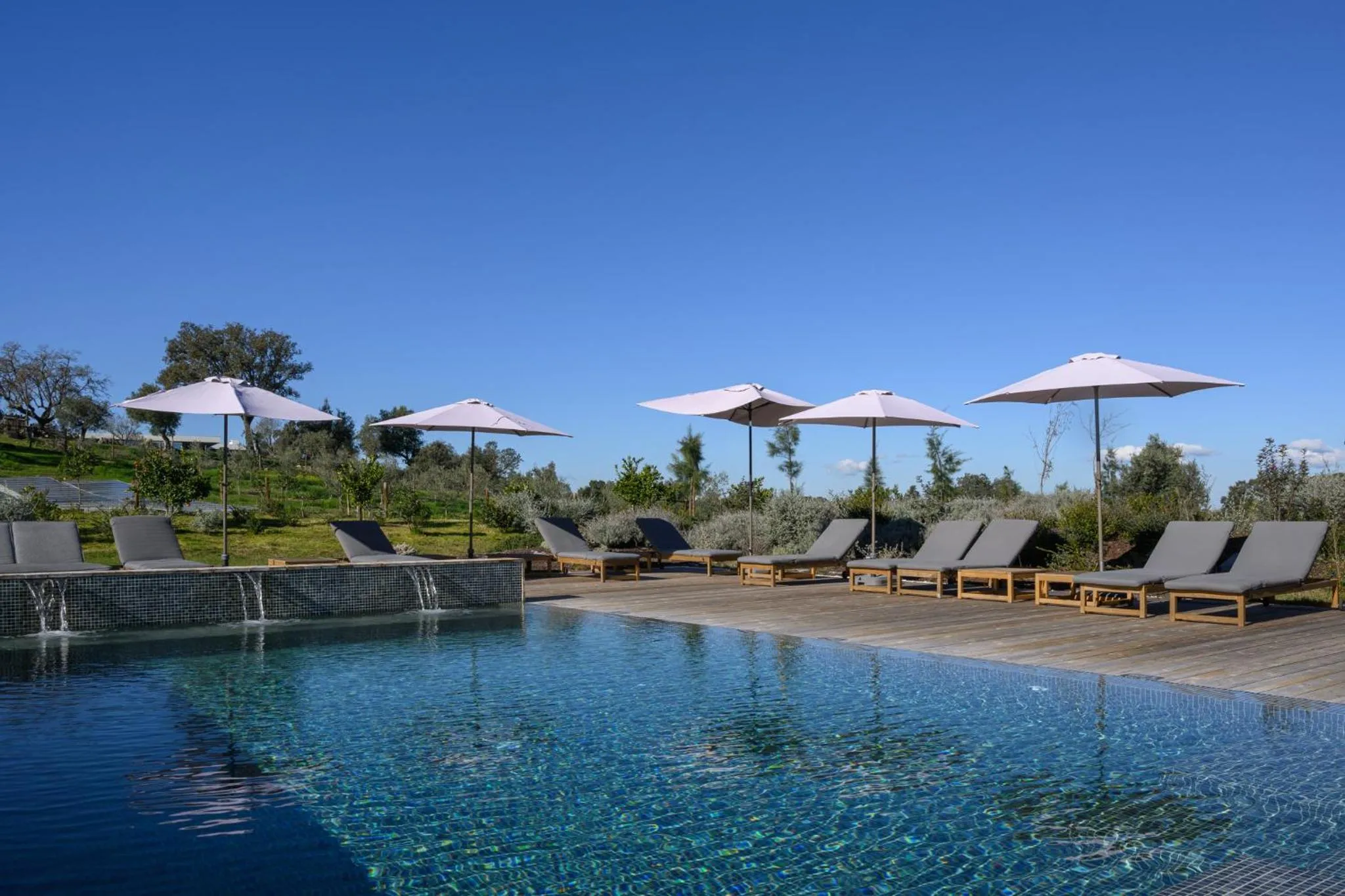 Swimming pool in Quinta da Amendoeira - Évora - The Farmhouse