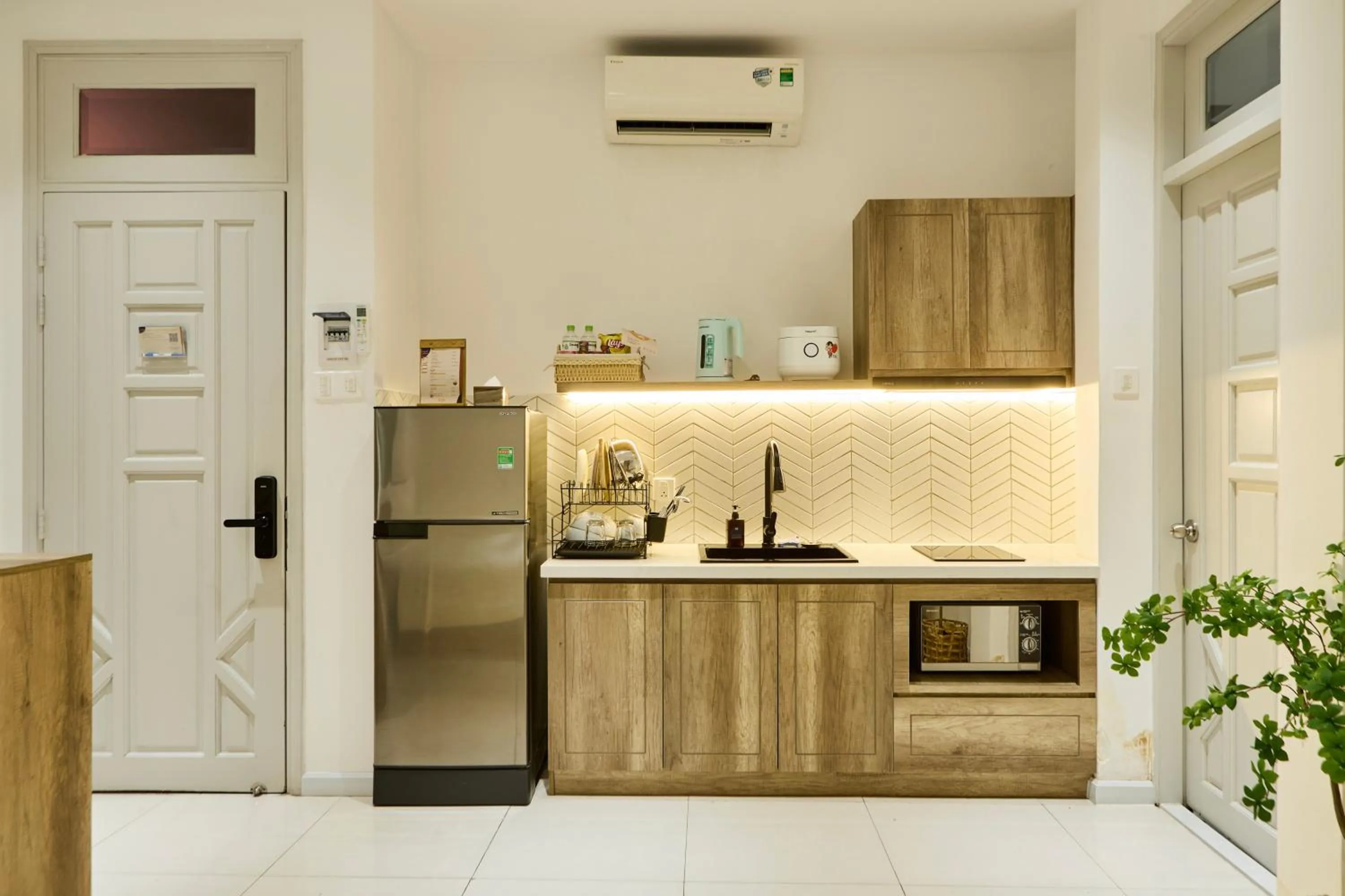 Kitchen or kitchenette in Kin Wander Tân Quy