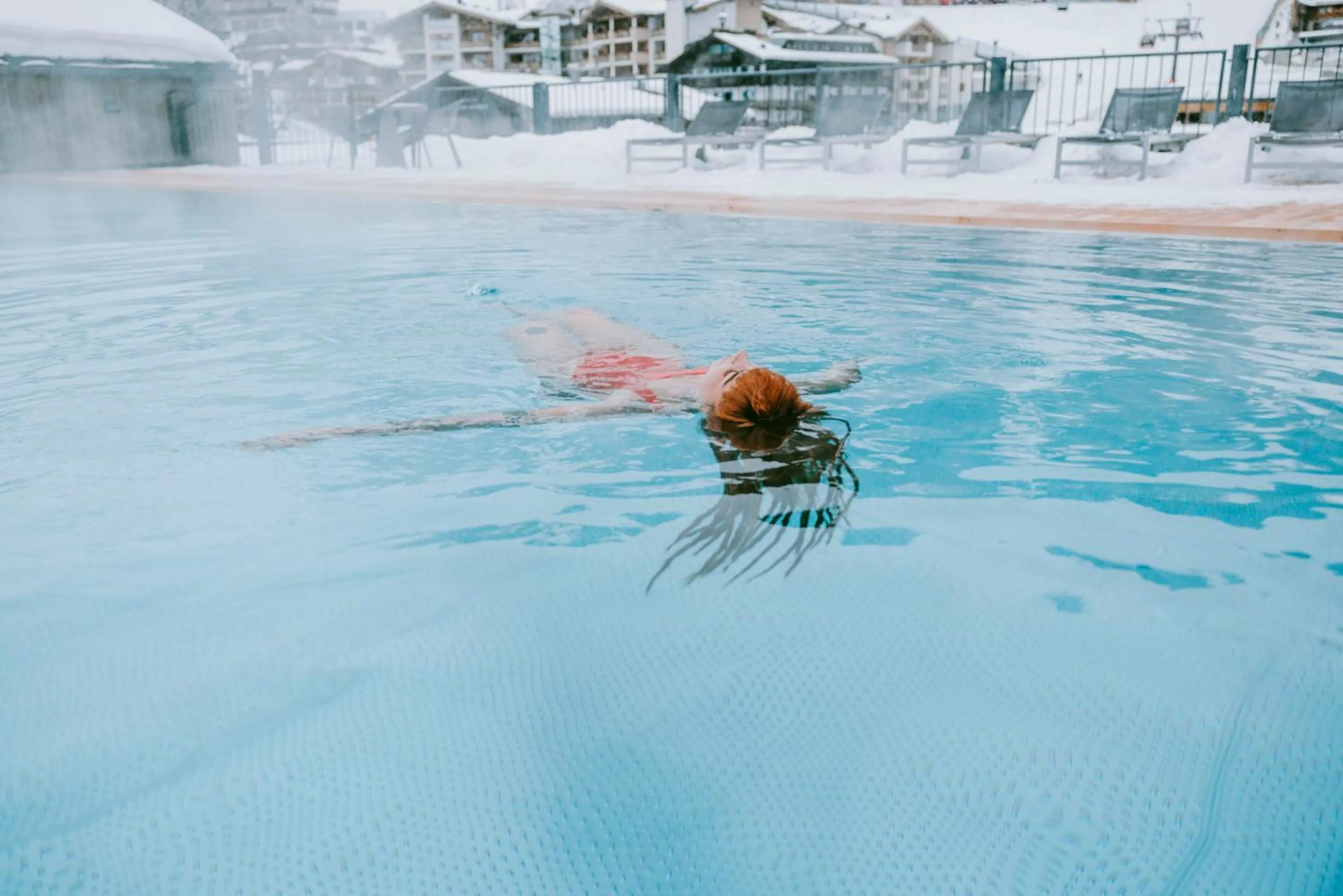 Swimming pool in kerii - adults boutique hotel