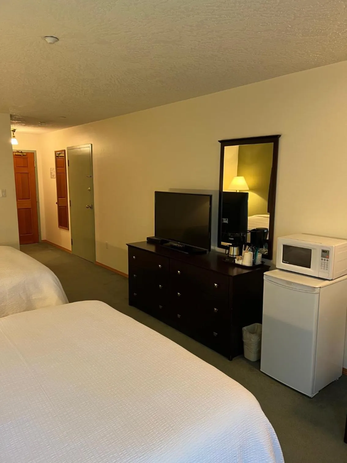 Bed in The Grand Hotel Nanaimo