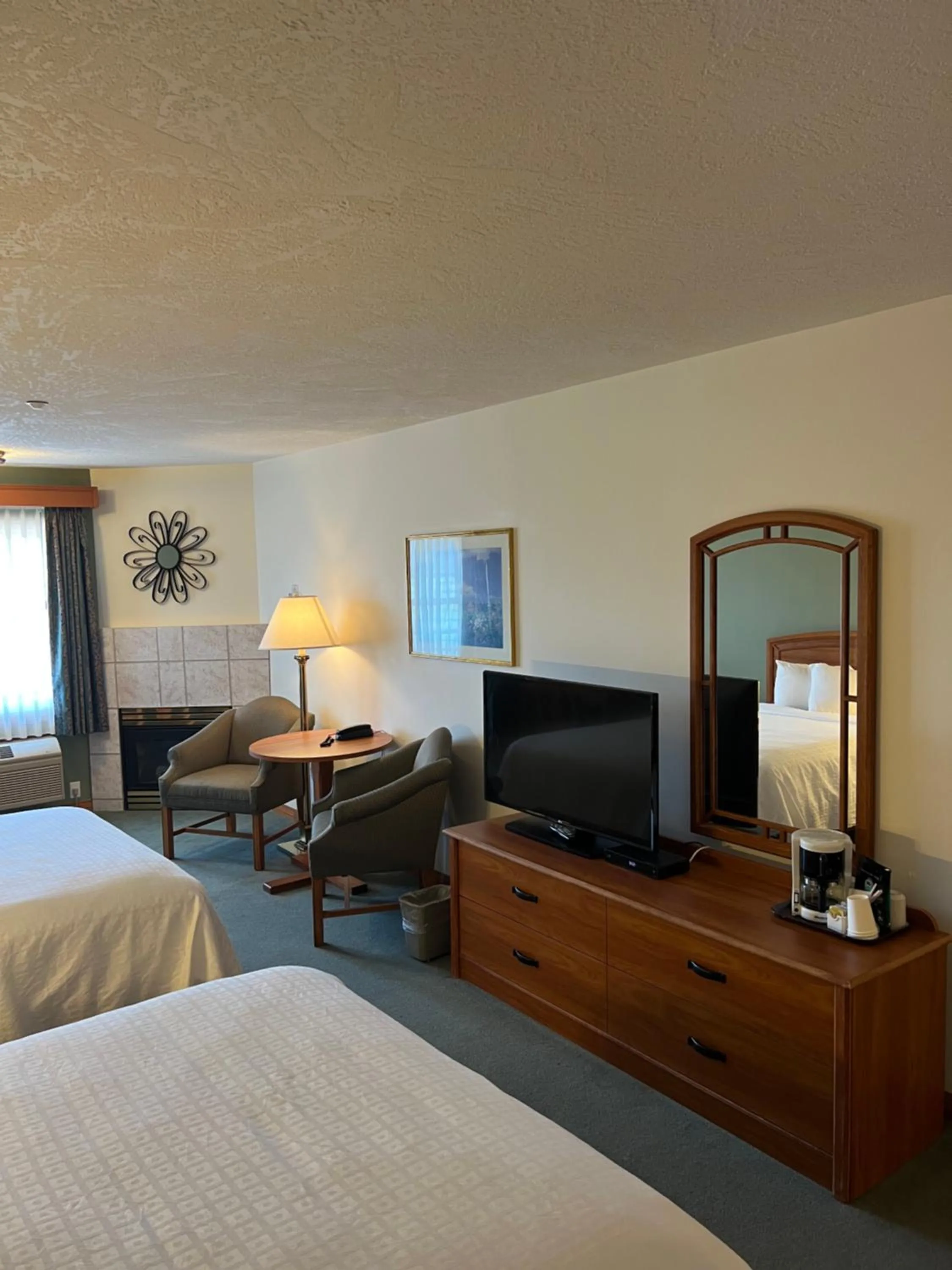 Bed in The Grand Hotel Nanaimo