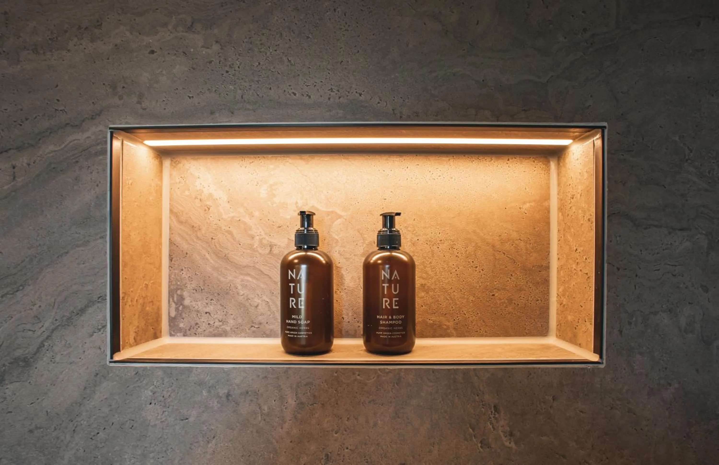 Shower in Suiten Zantl