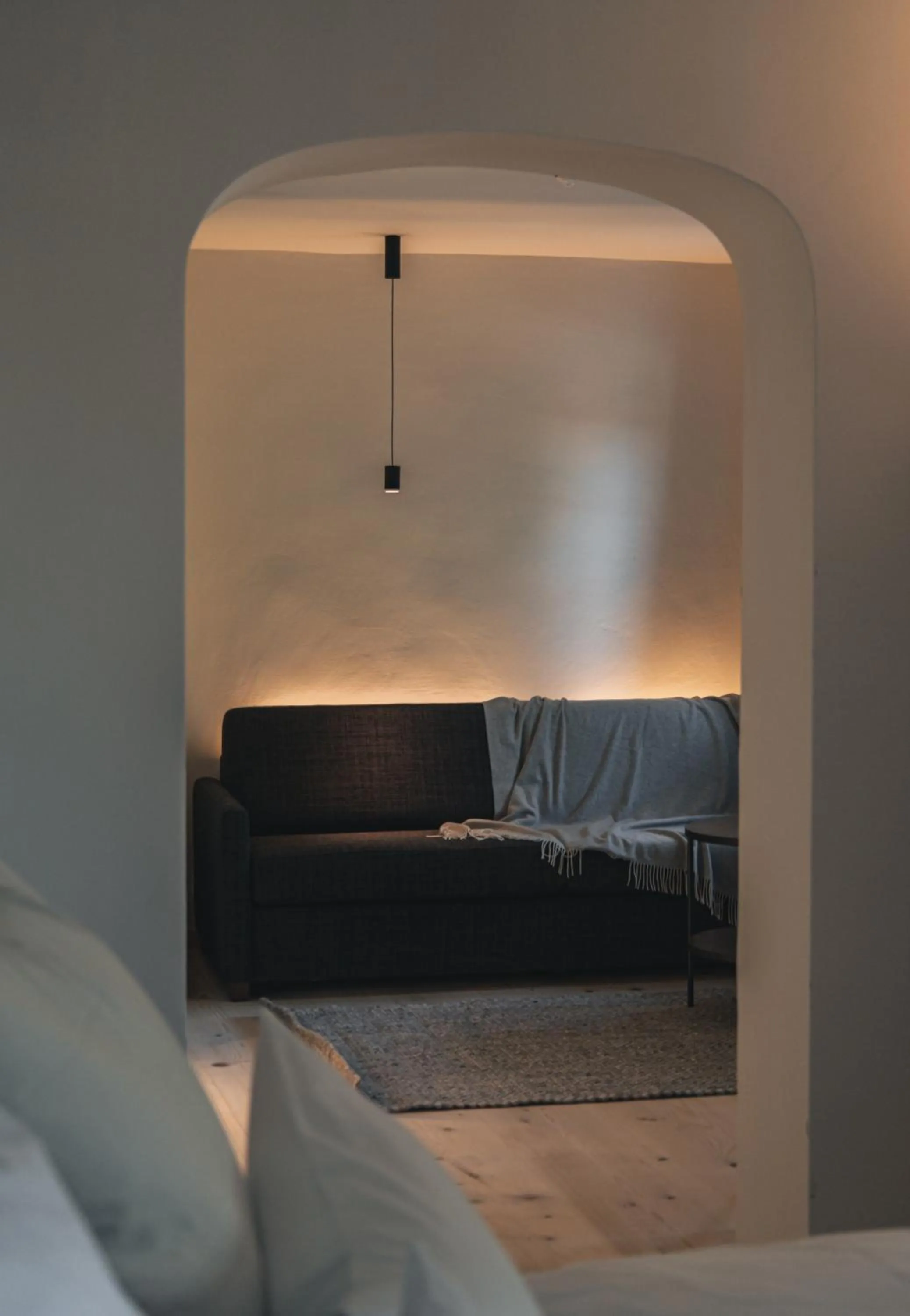Seating area, Bed in Suiten Zantl