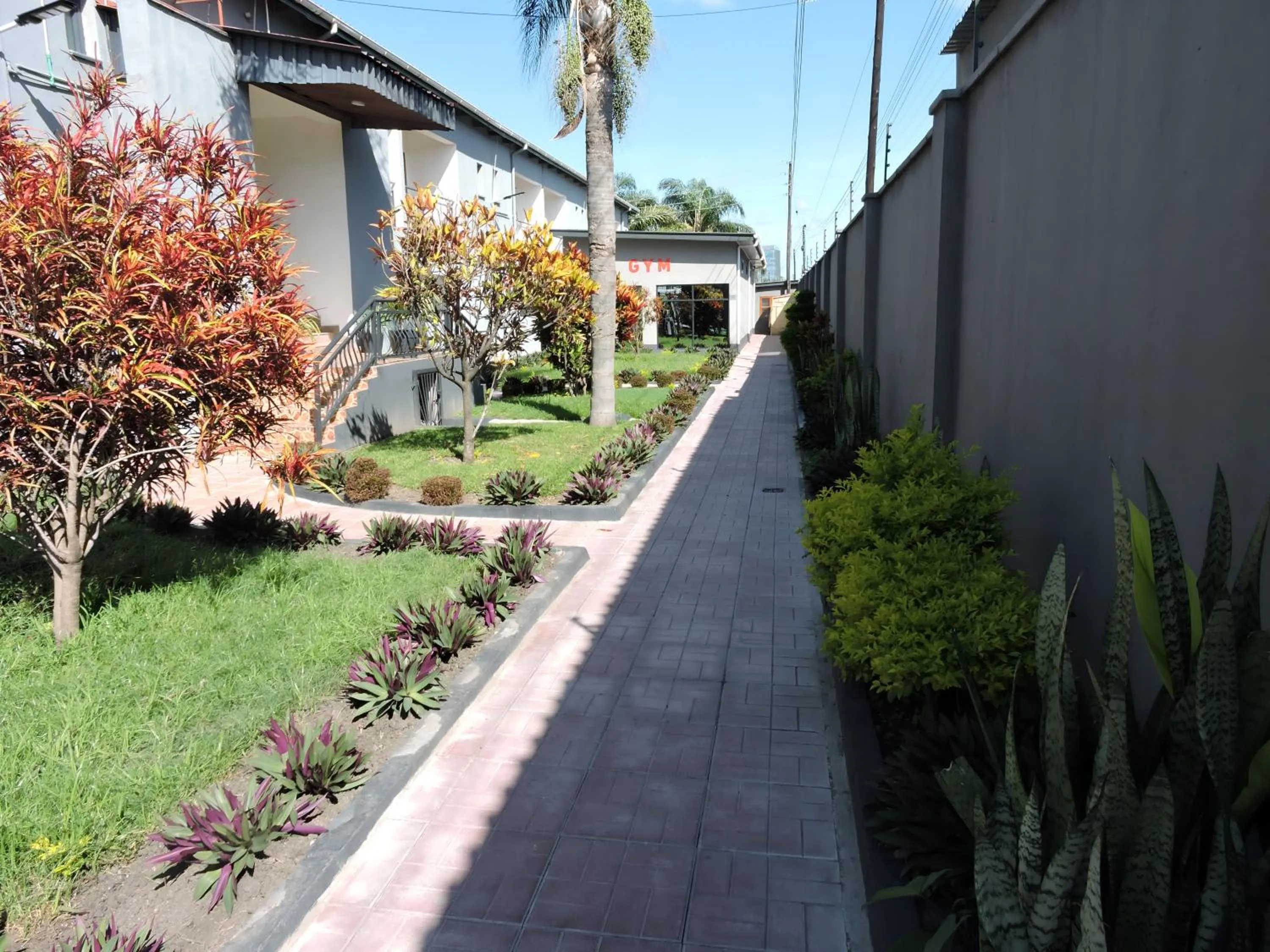 Garden in Grand Palace Hotel Lusaka