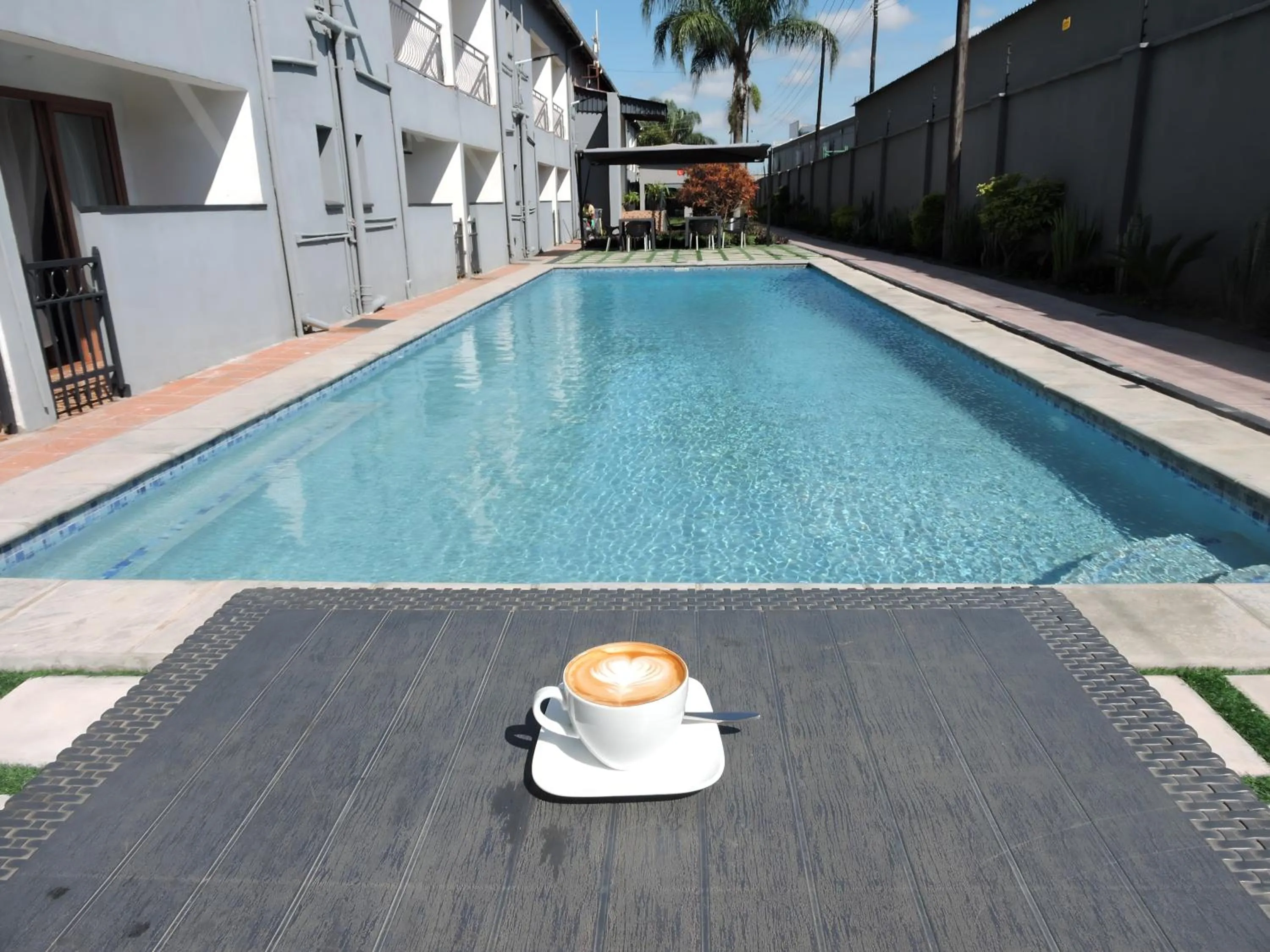 Swimming pool in Grand Palace Hotel Lusaka