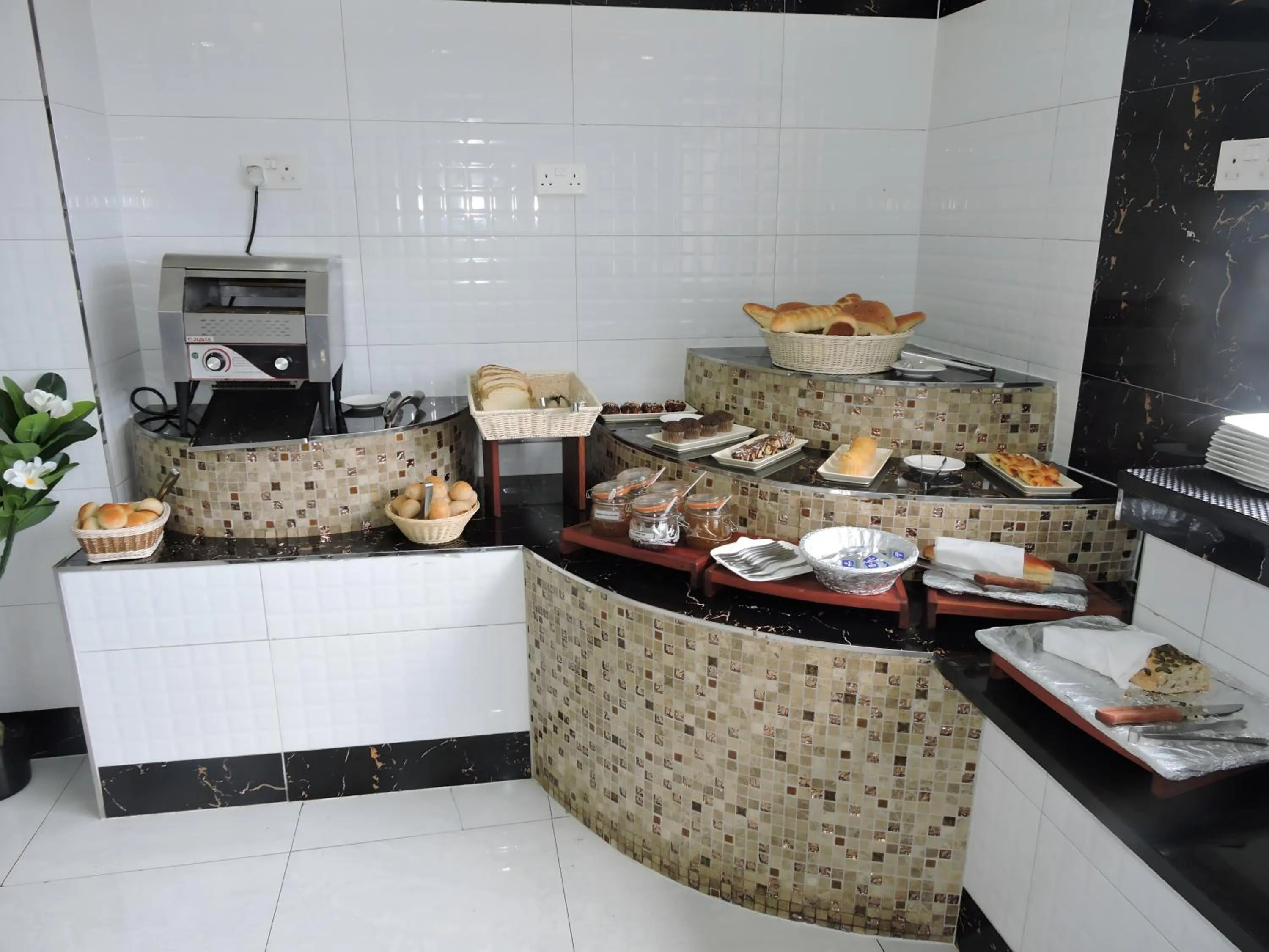 Buffet breakfast in Grand Palace Hotel Lusaka