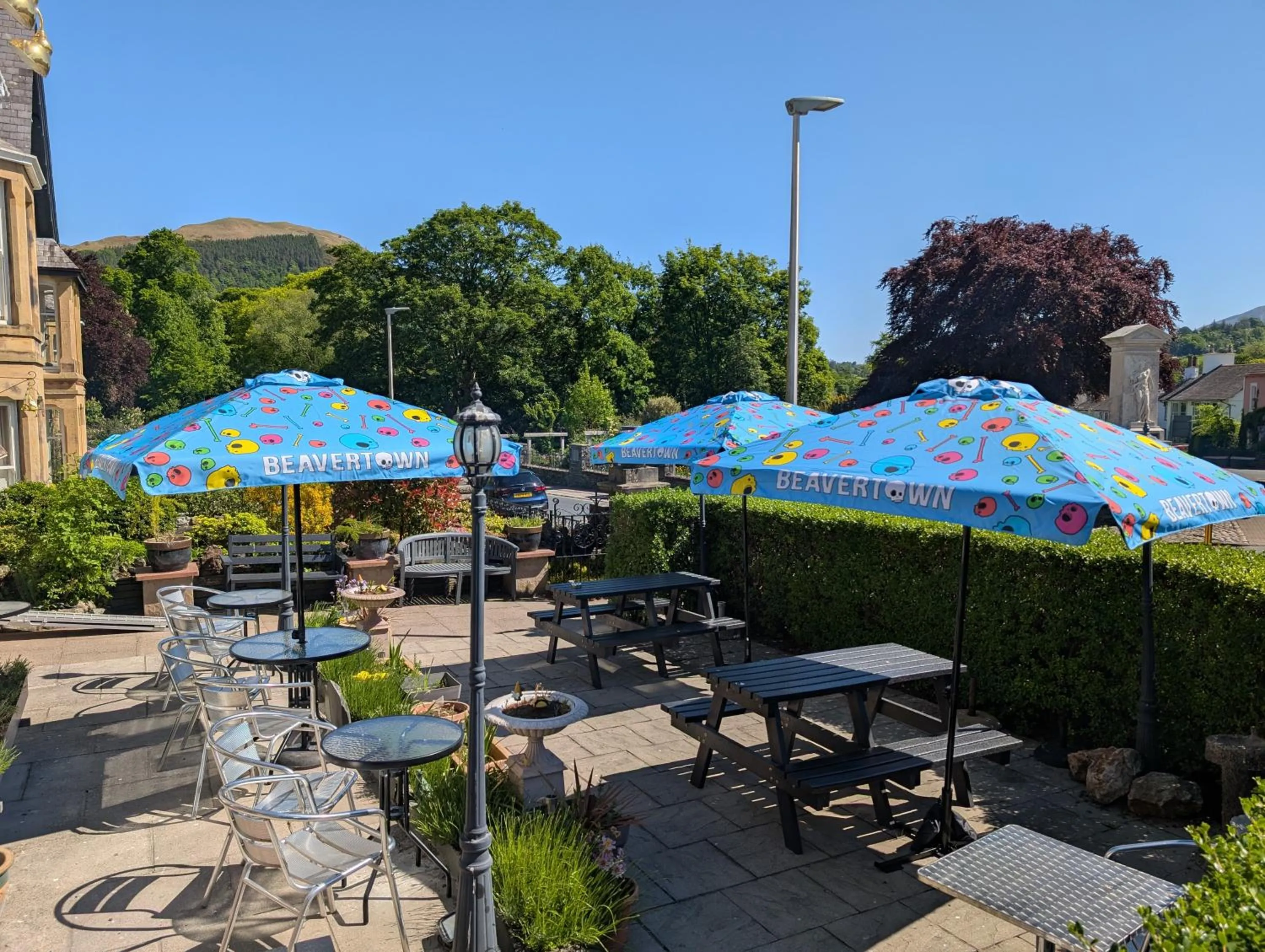 Garden in Keswick Park Hotel