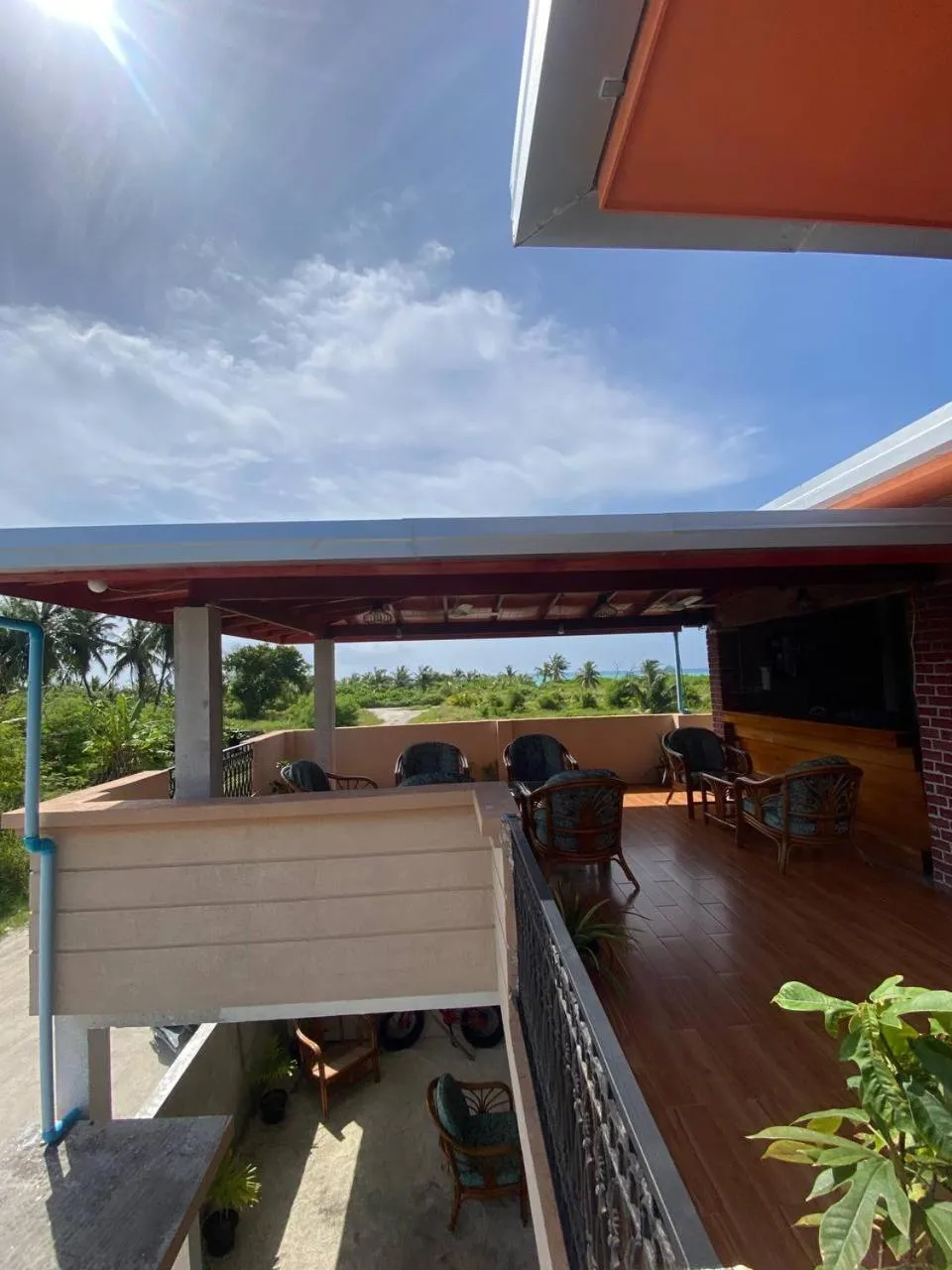 Balcony/Terrace in White Sand Inn