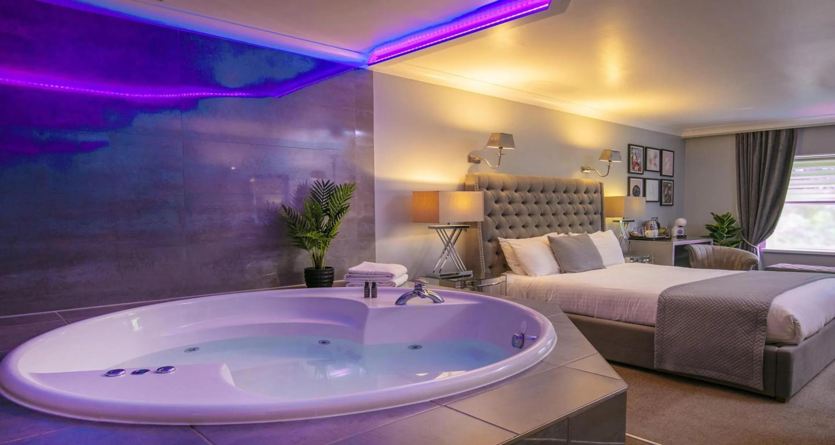 Bedroom, Bed in Moor Hall Hotel & Spa