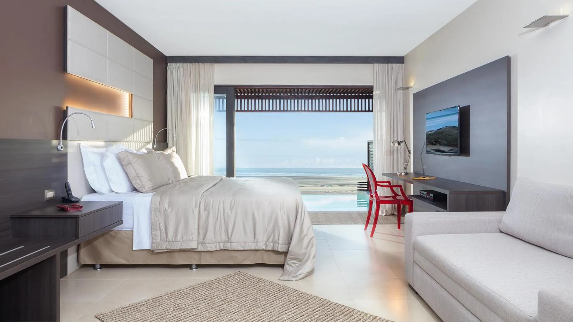 View (from property/room), Bed in Essenza Hotel