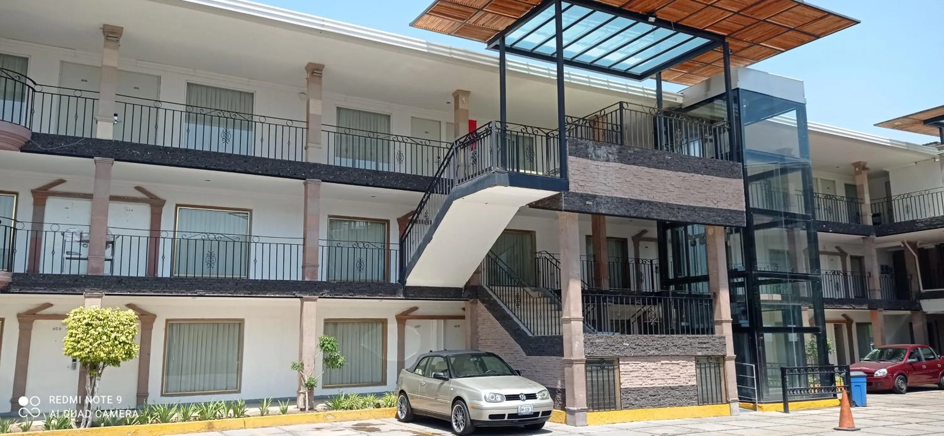 Property building in Hotel Flamingo Irapuato