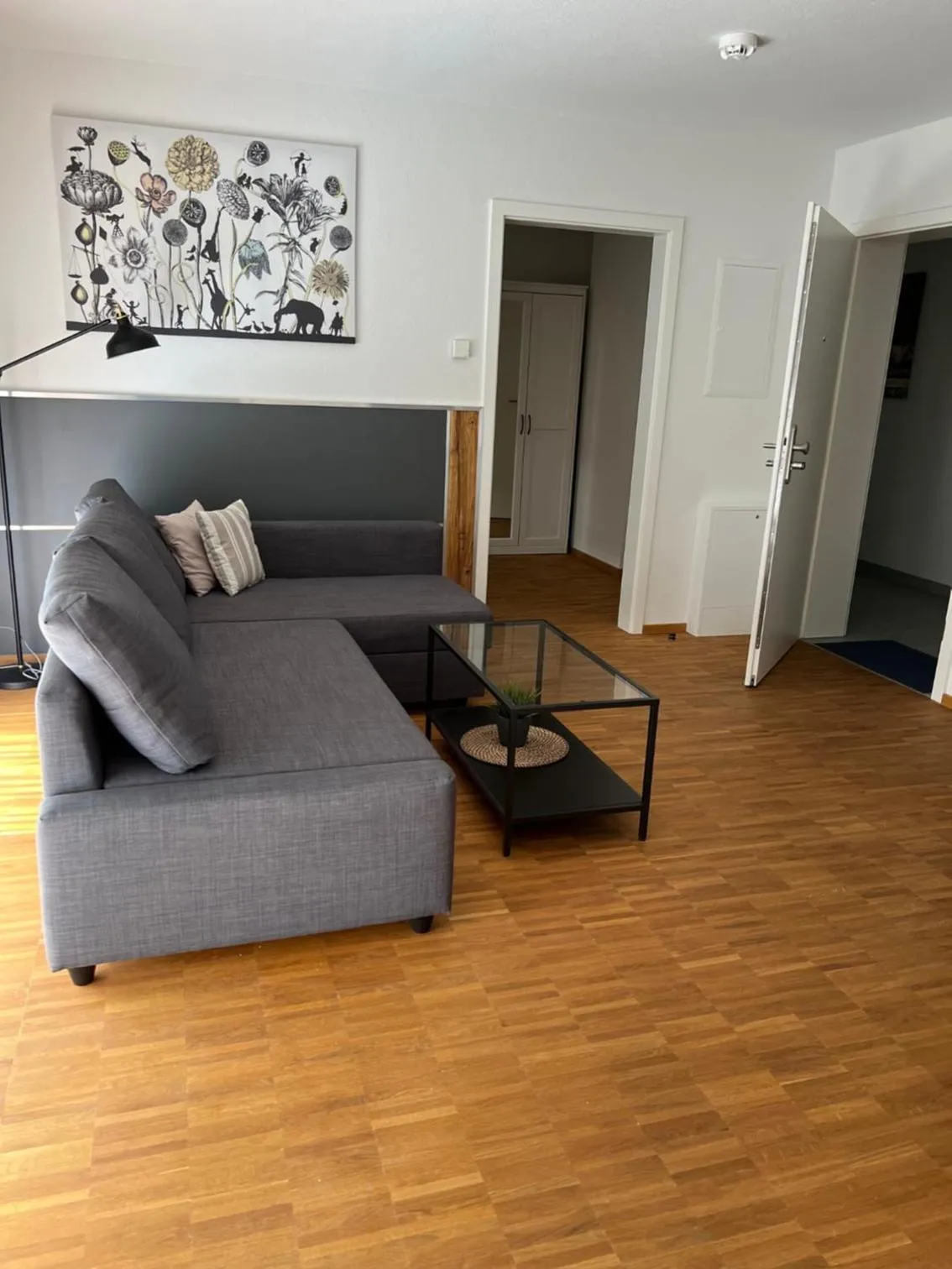 Living room in New Age Boardinghaus Bad Wimpfen