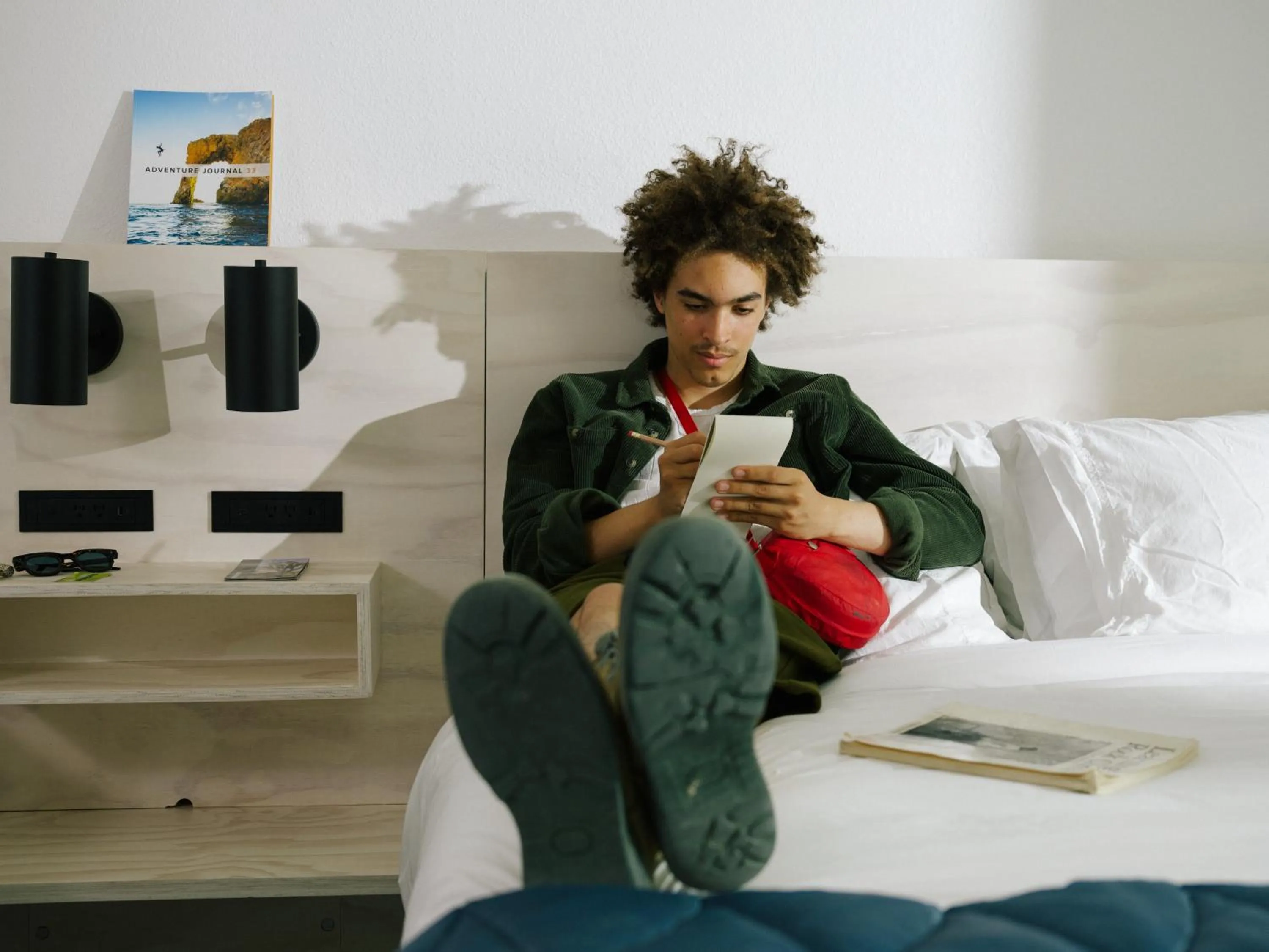 Bed in Field Station Joshua Tree