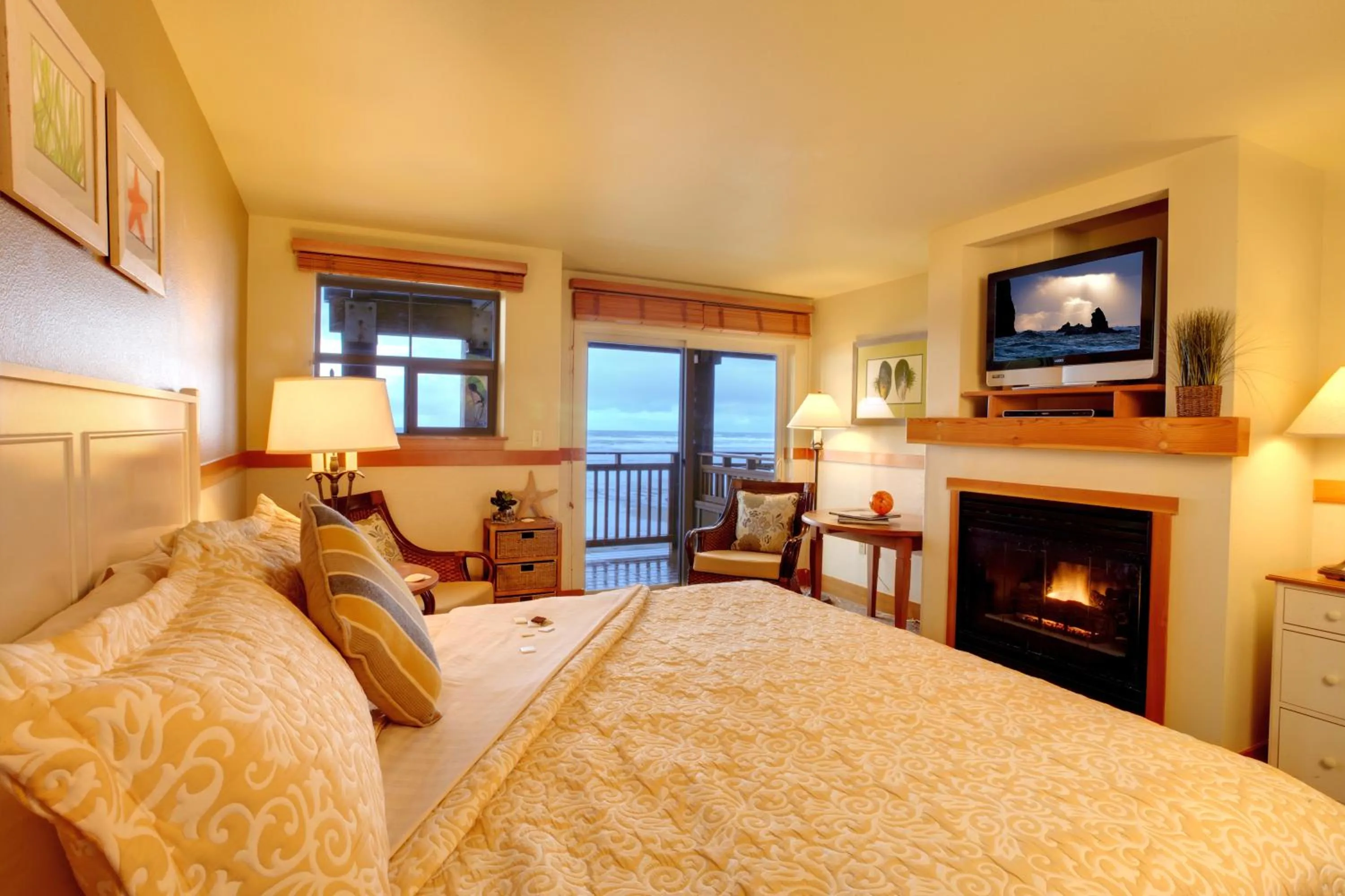 Bed in The Ocean Lodge