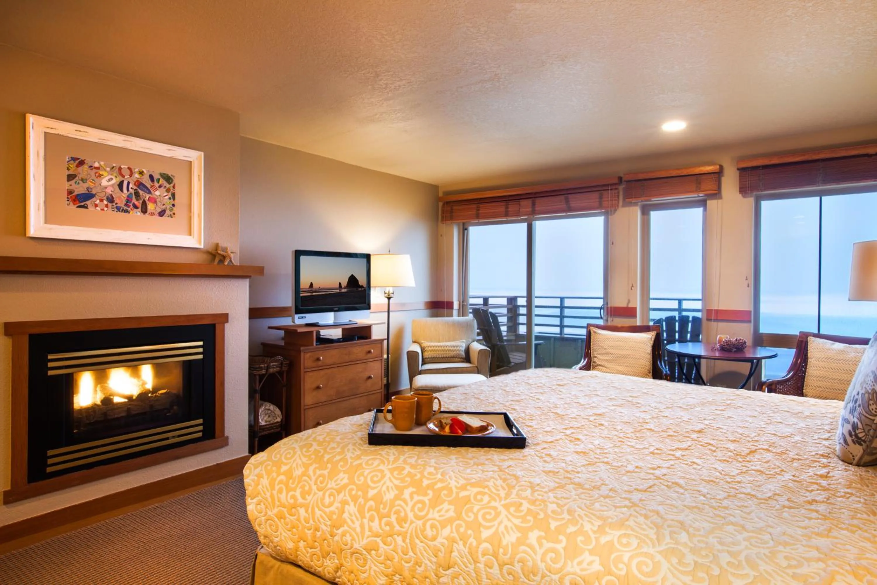 Bed in The Ocean Lodge