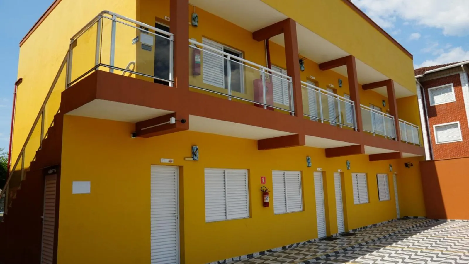 Parking in Pousada Caraguá