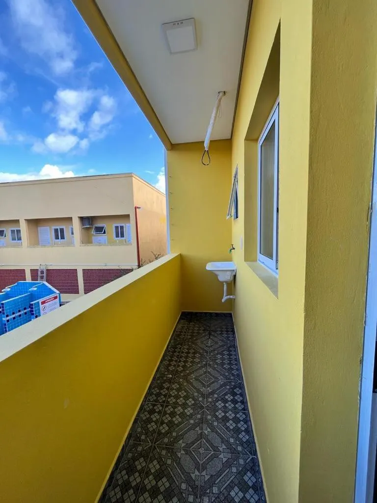 Balcony/Terrace in Pousada Caraguá