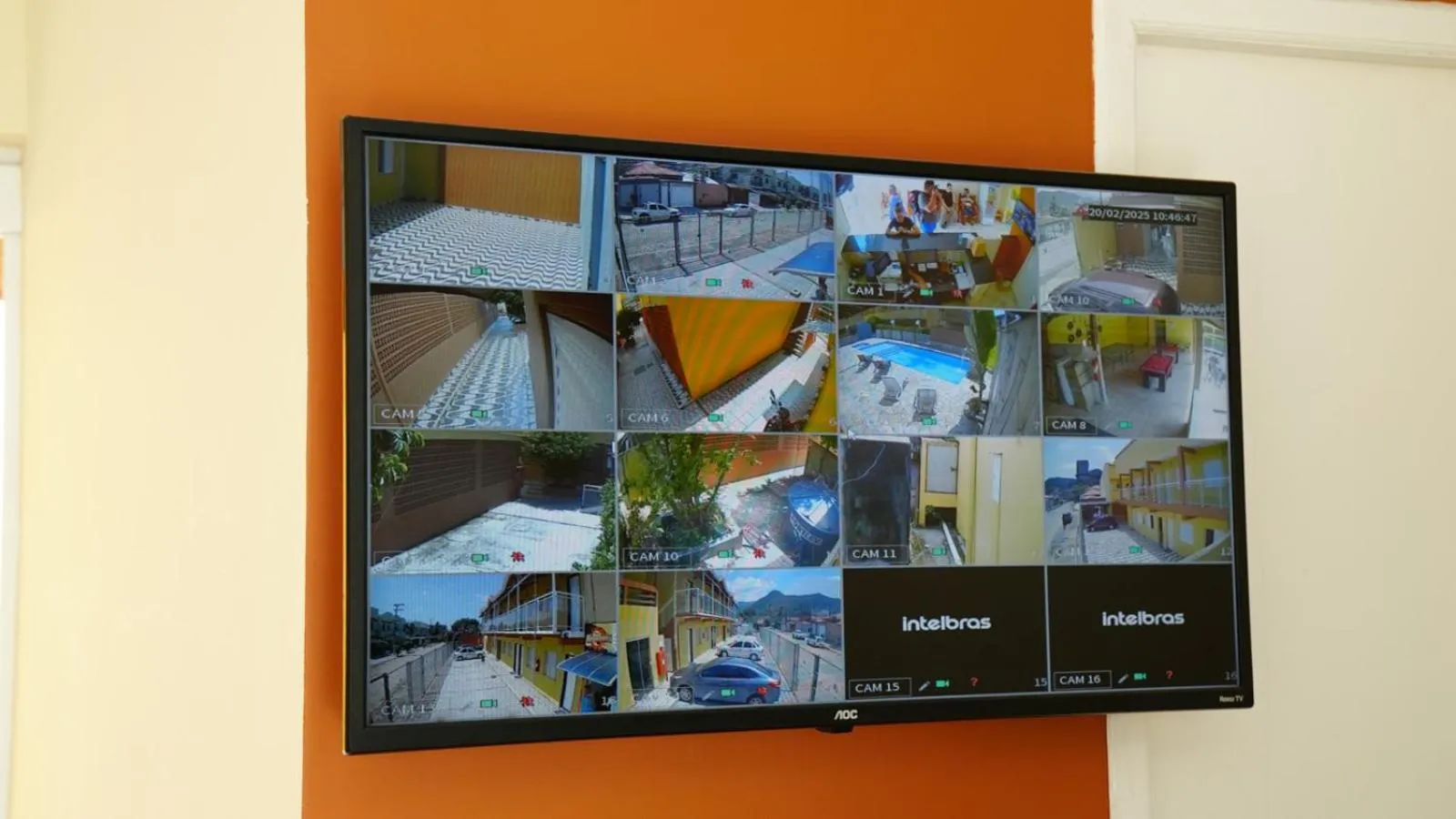 Lobby or reception in Pousada Caraguá