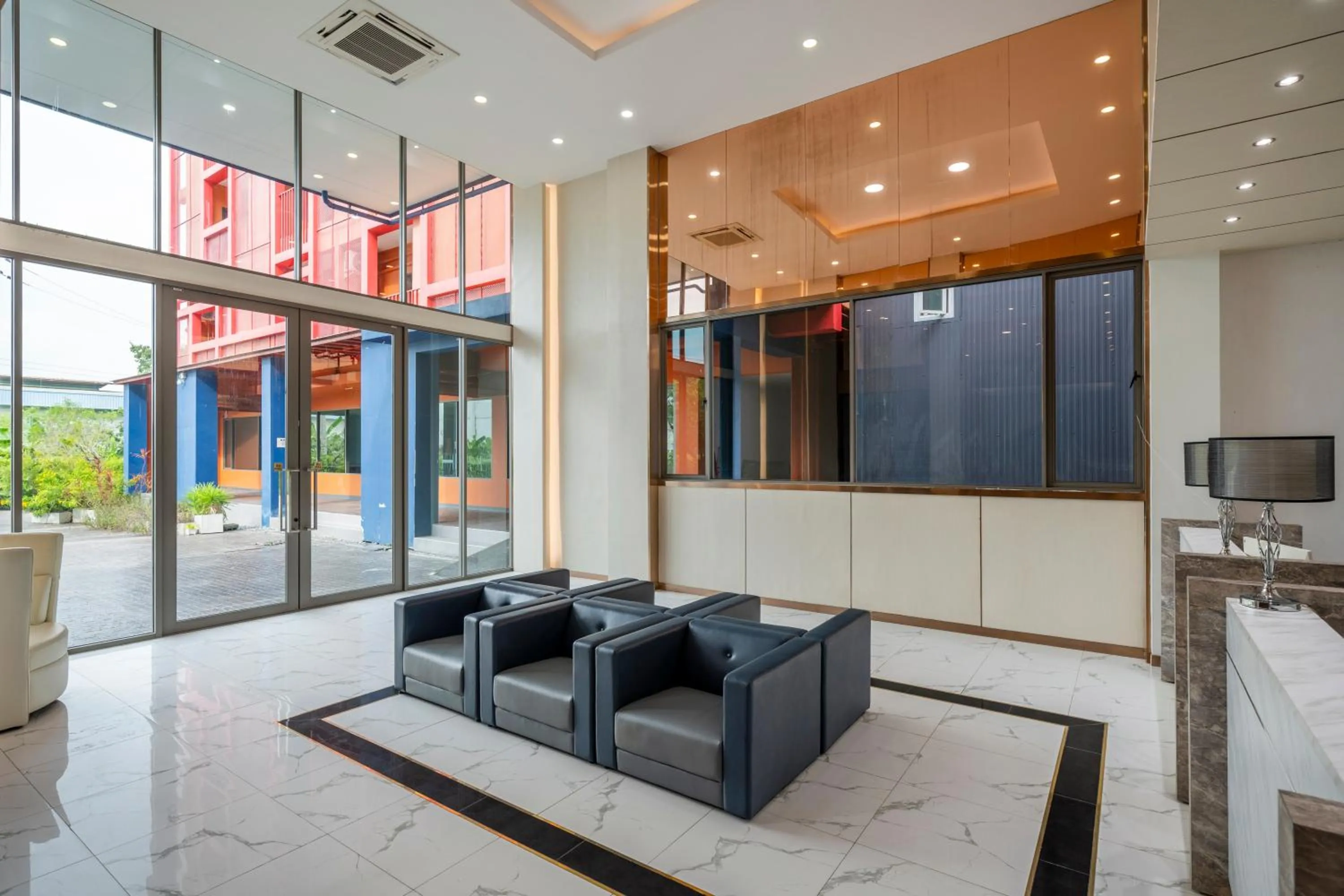 Lobby or reception in The Parc Bangna