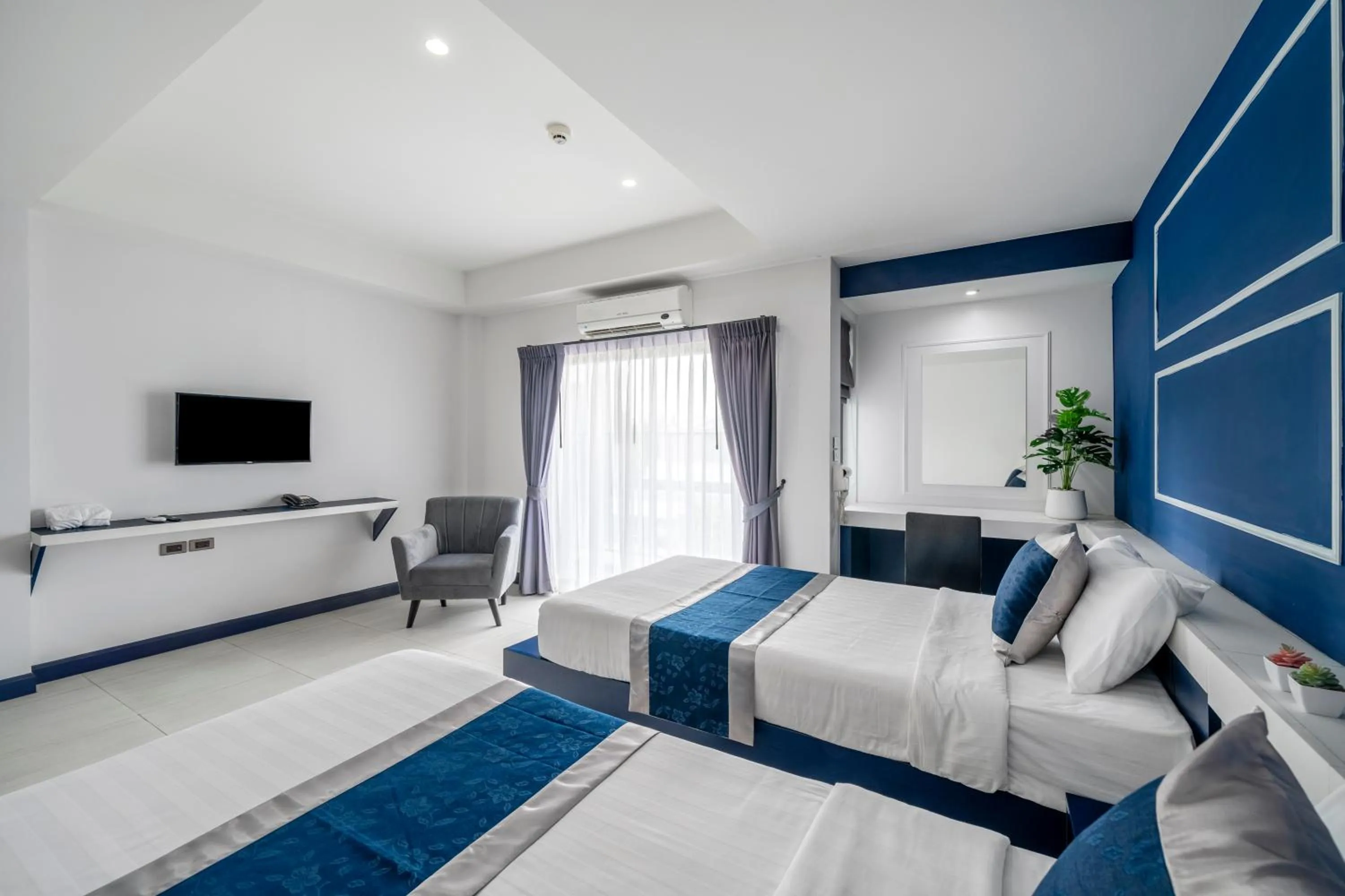 Bed in The Parc Bangna