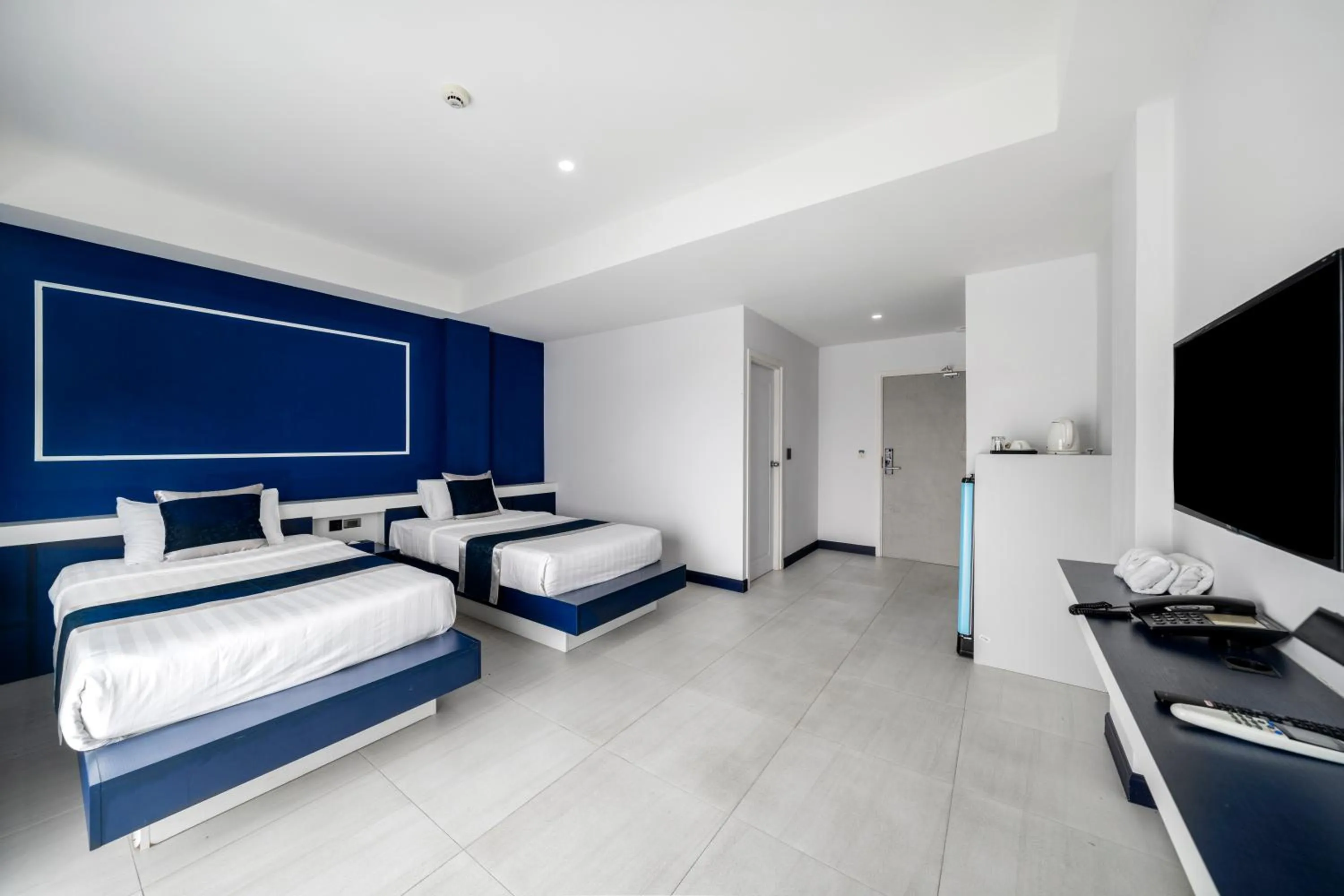 Bedroom, Bed in The Parc Bangna