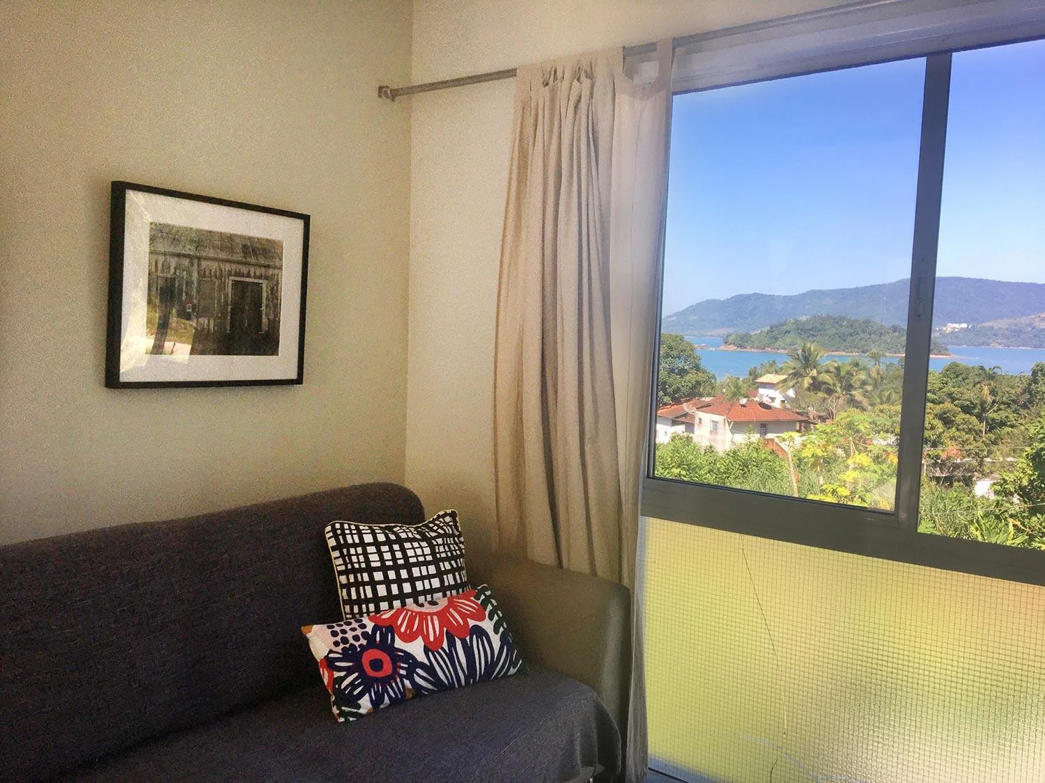 Living room in Vila Praiana